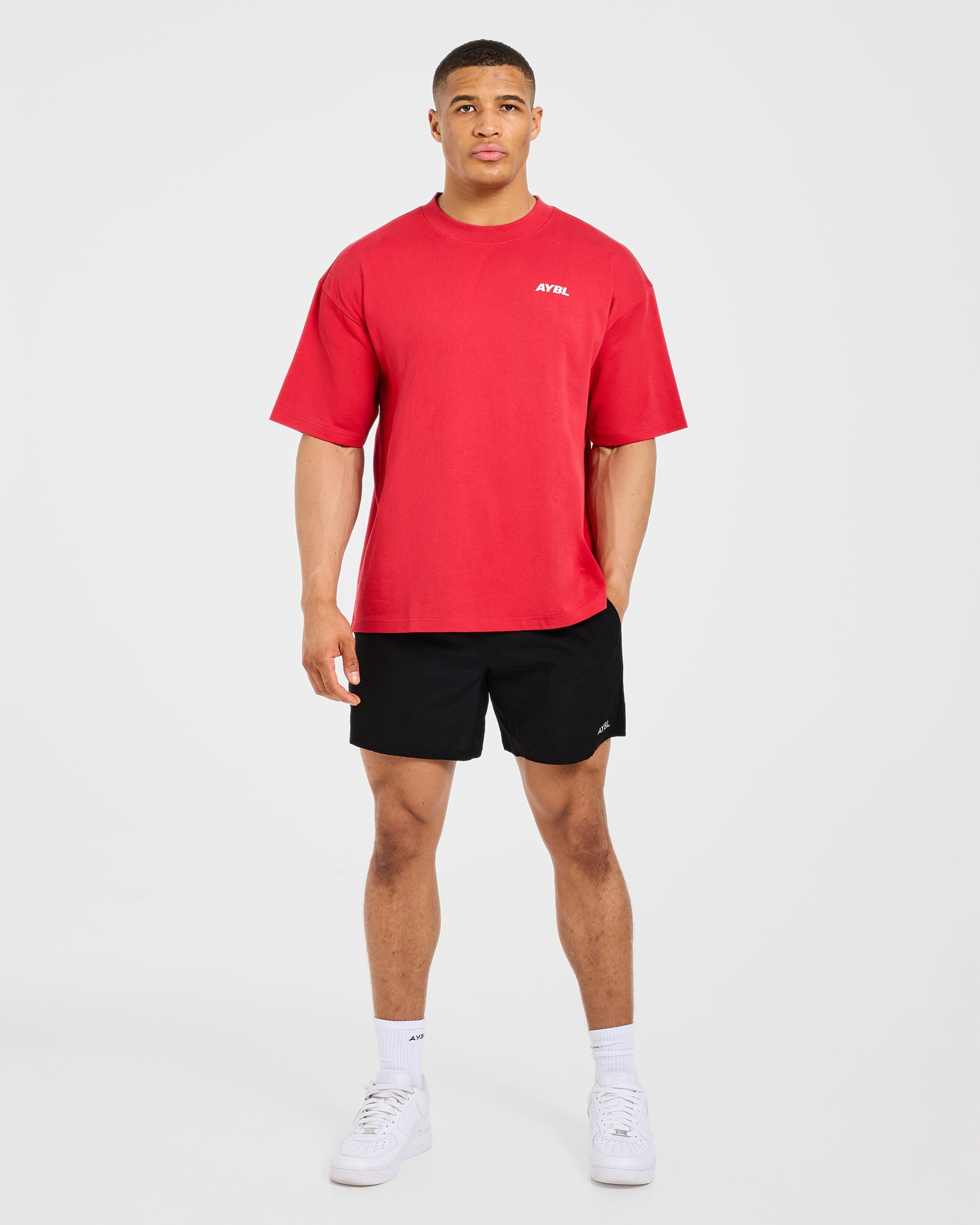 AYBL Sportswear 18 Oversized T Shirt - Red