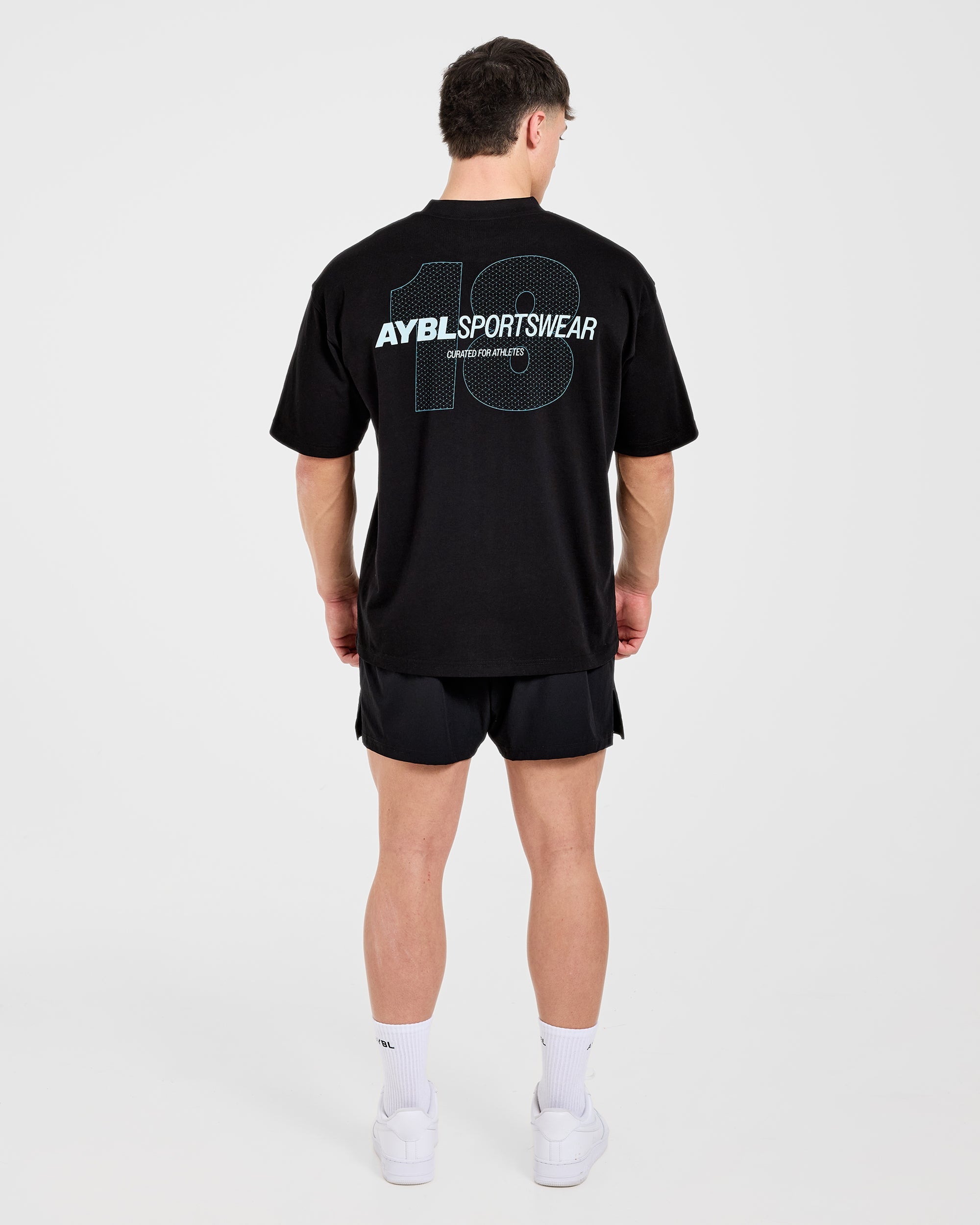 AYBL Sportswear 18 Oversized T Shirt - Black