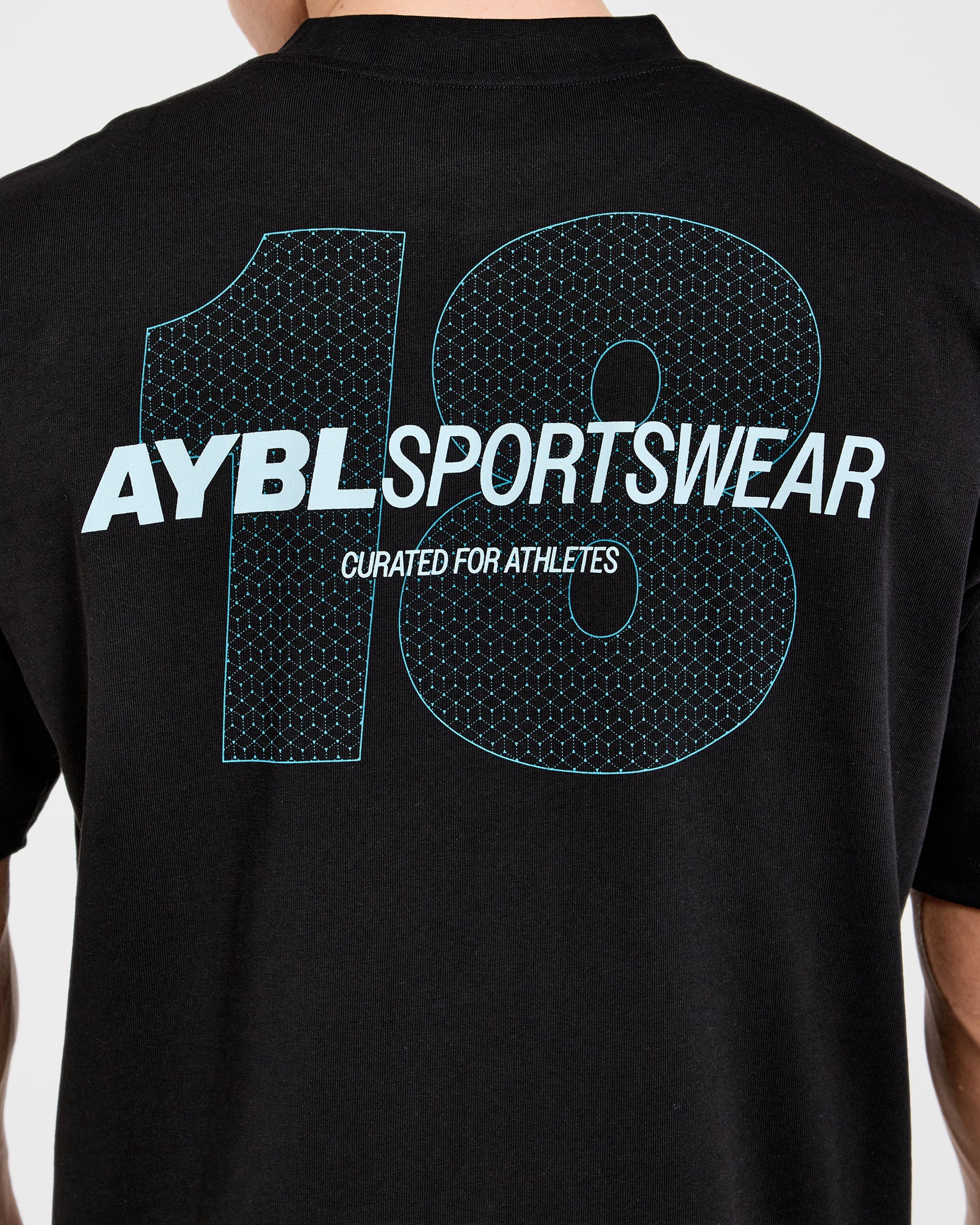 AYBL Sportswear 18 Oversized T Shirt - Black