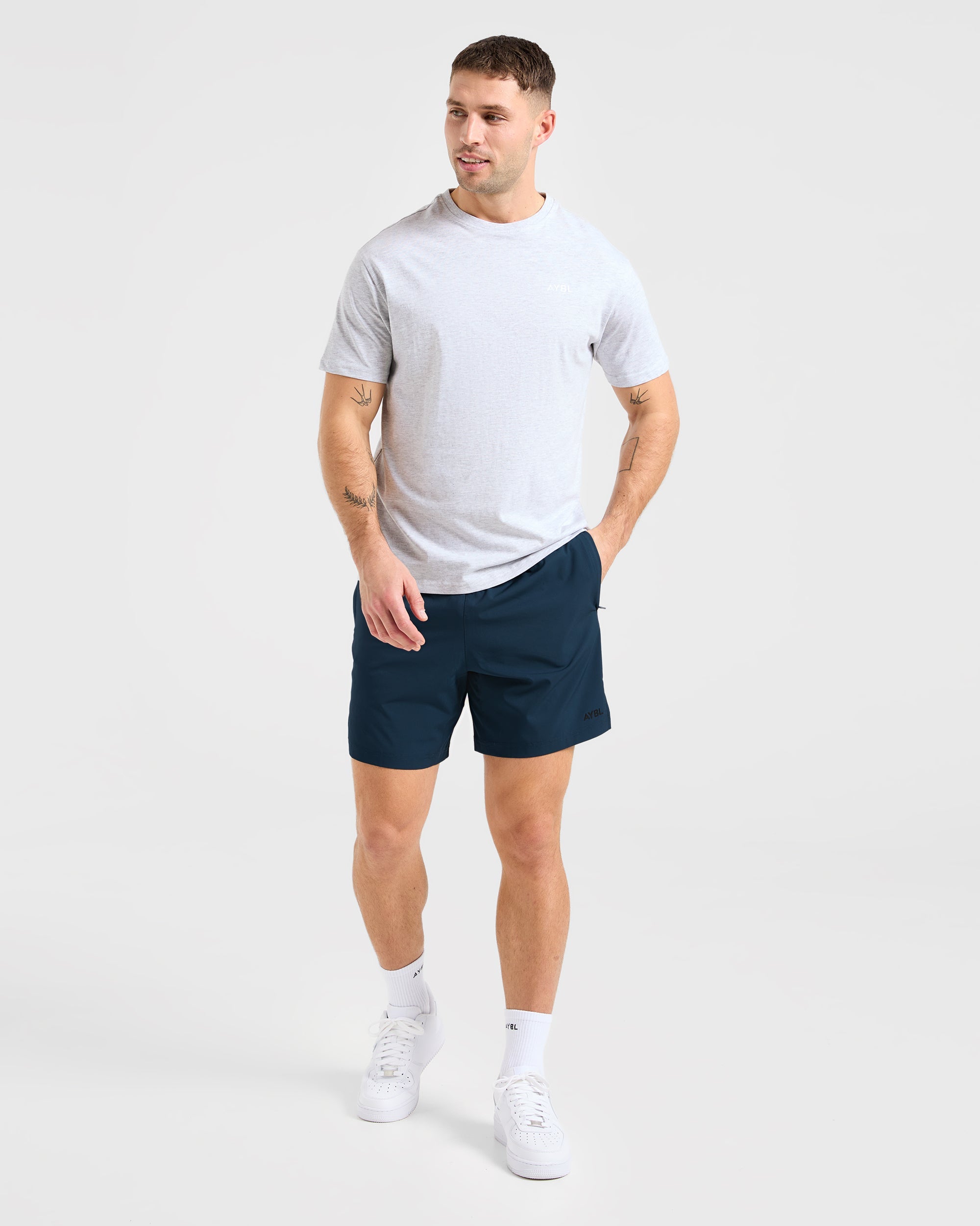 Ascend 7" Shorts - Navy Blue