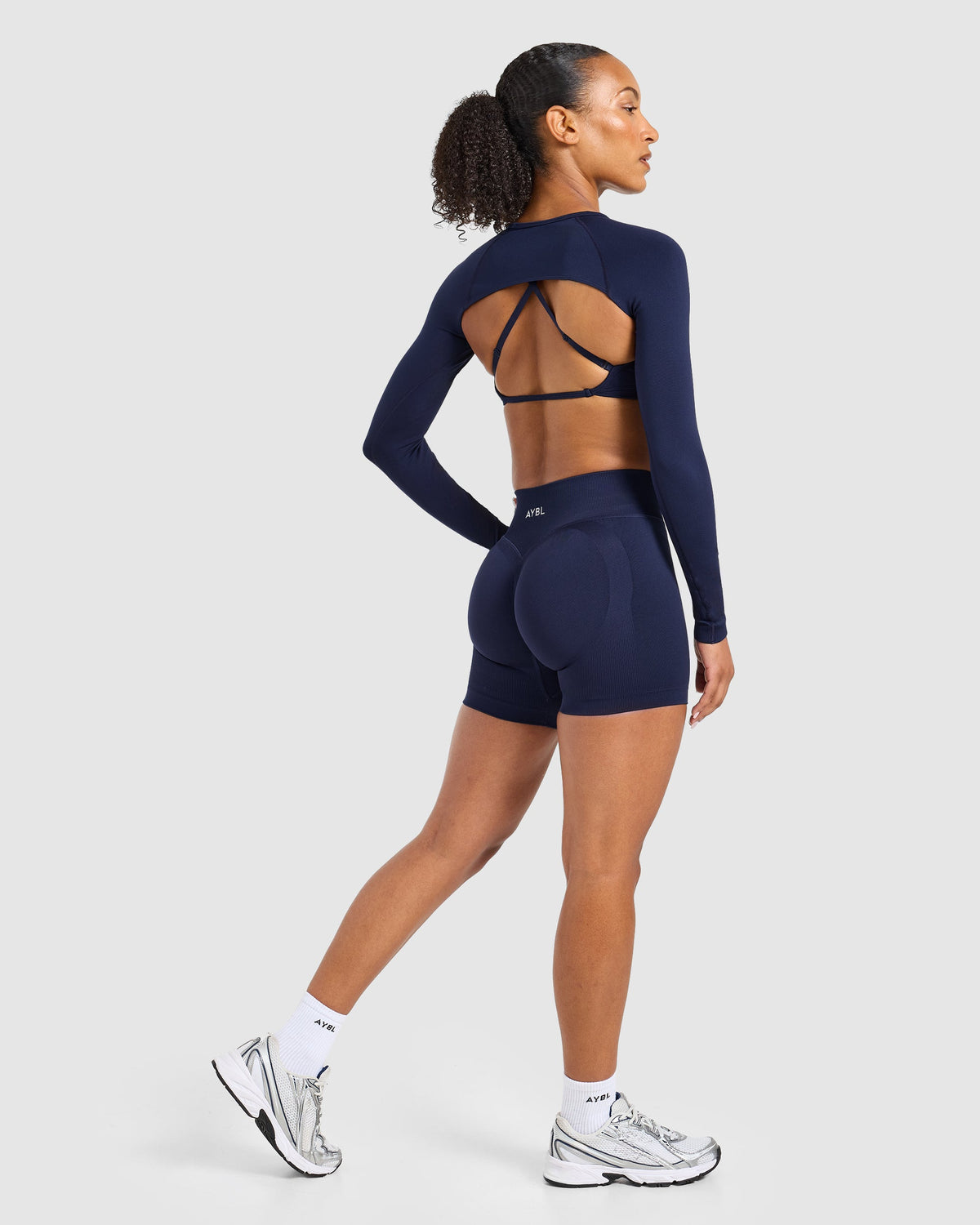 Adapt Seamless Shrug - Deep Navy