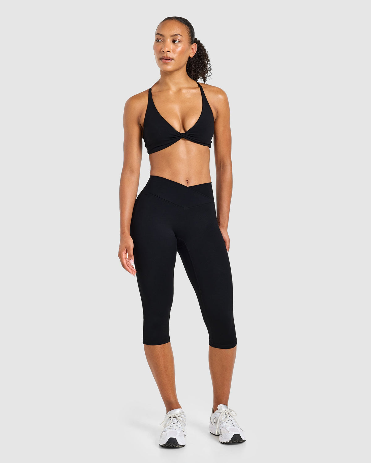Sculpt Wrap Capri - Black