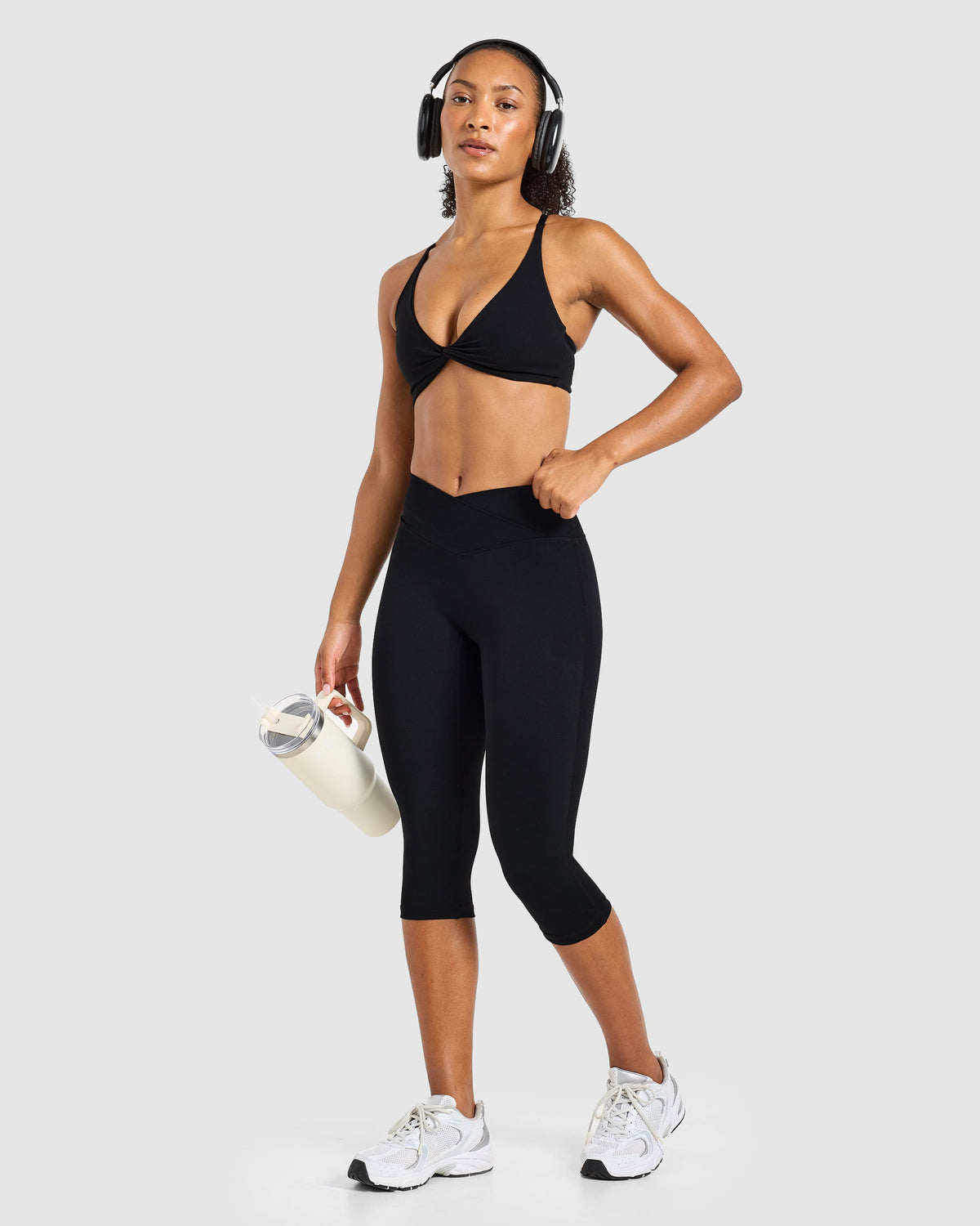 Sculpt Wrap Capri - Black