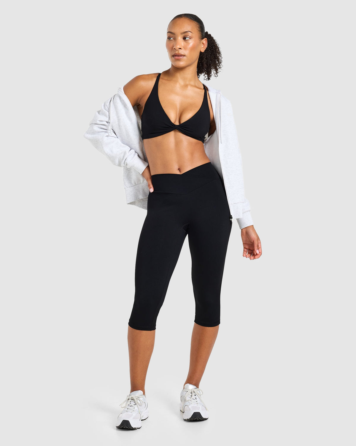 Sculpt Wrap Capri - Black