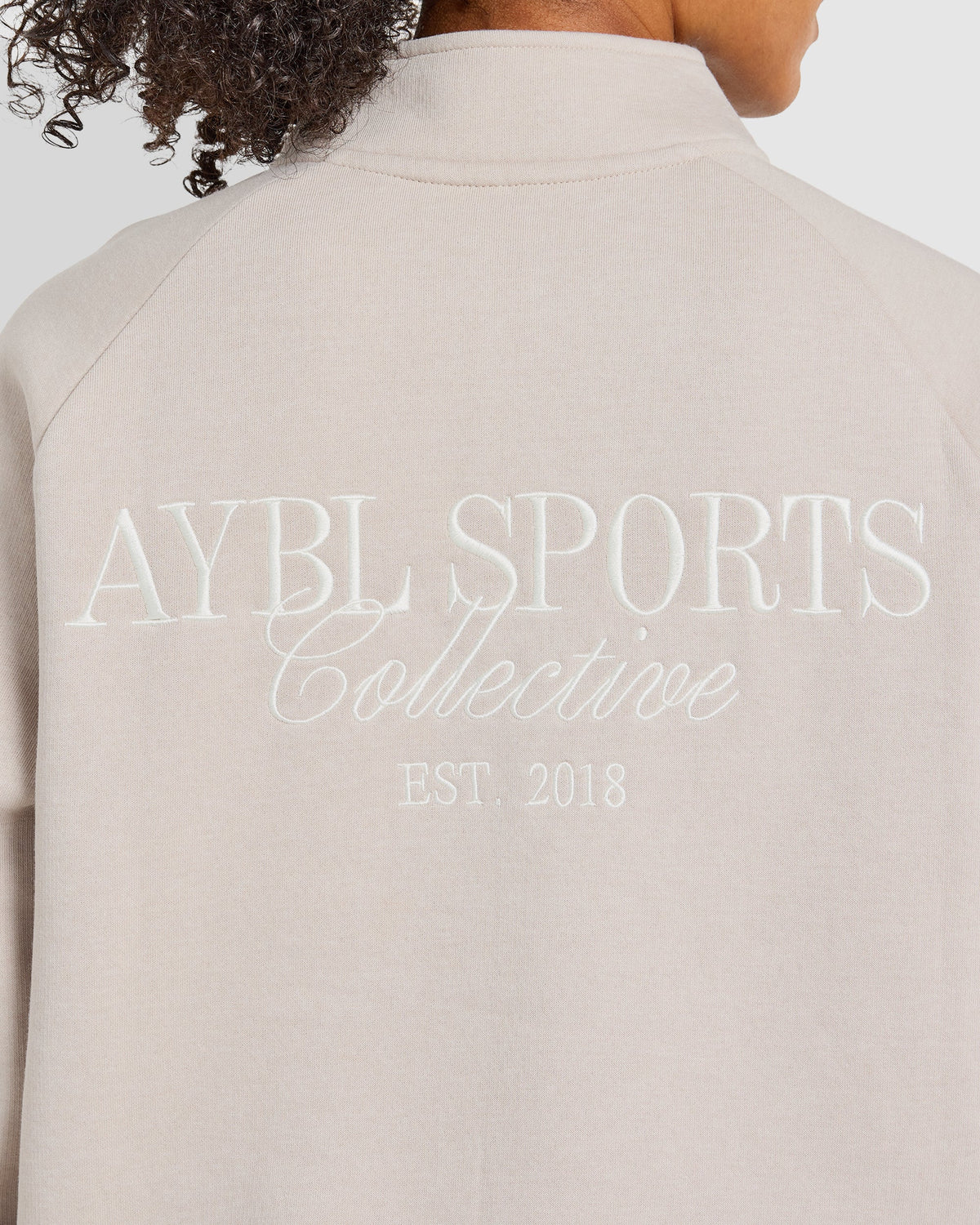 Sports Collective Oversized 1/4 Zip Pullover - Hazelnut