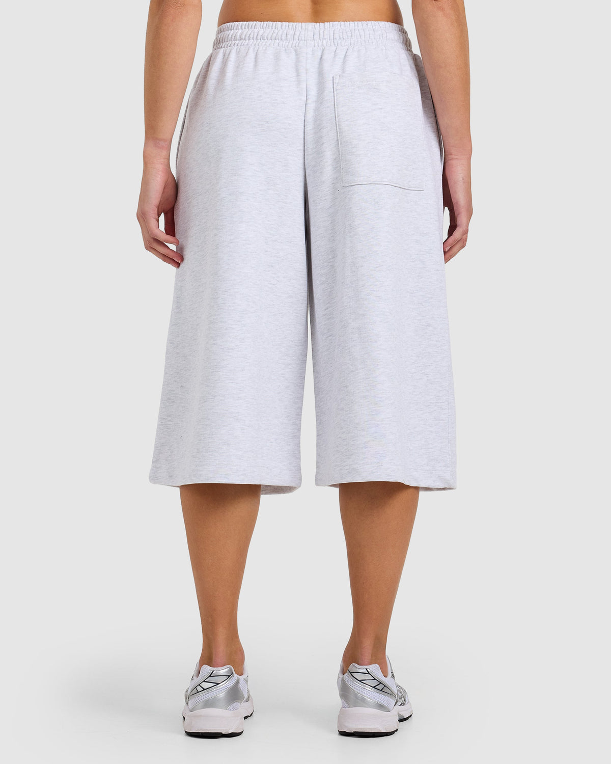 Oversized Jorts - Heather Grey