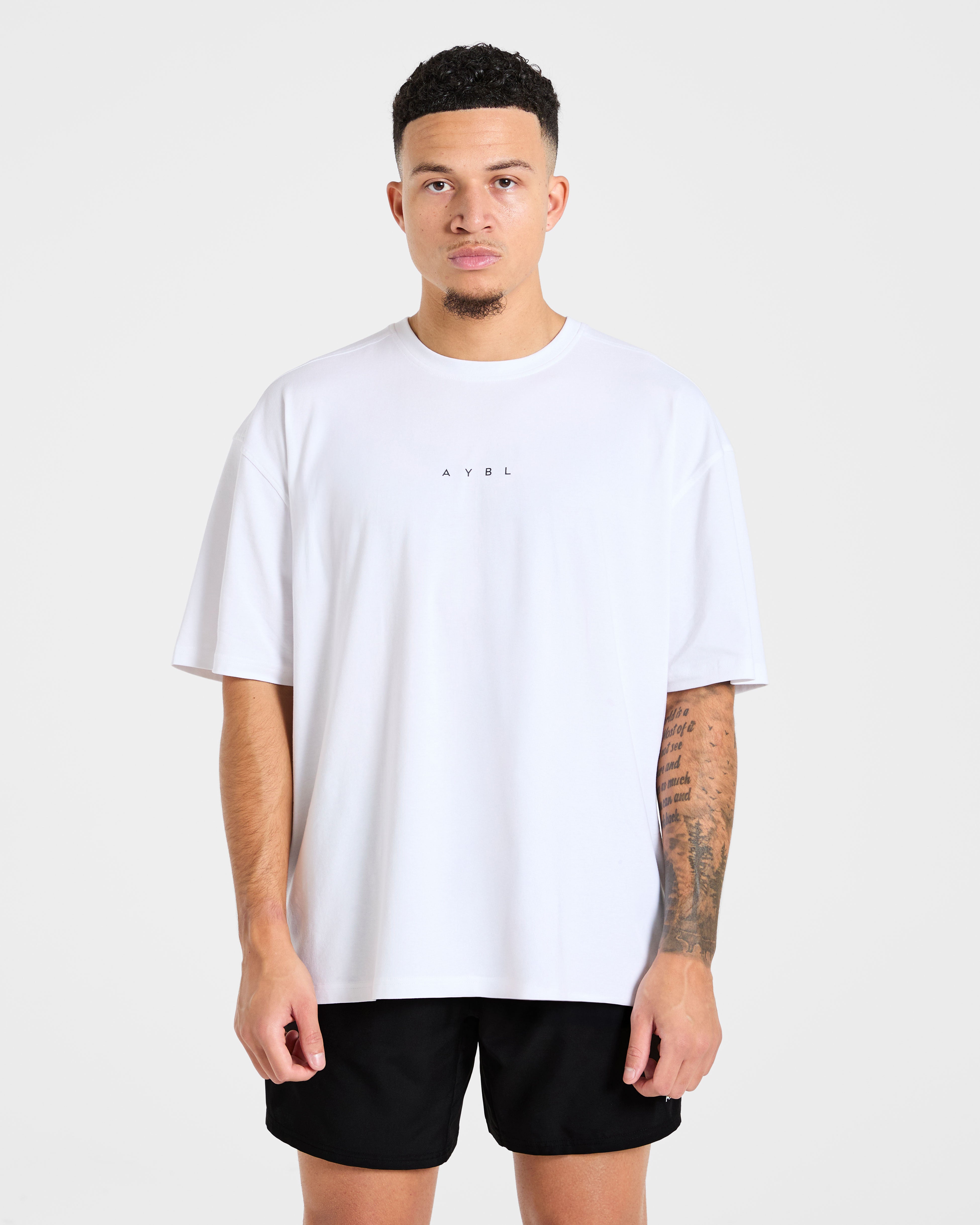 Force Oversized T Shirt - White