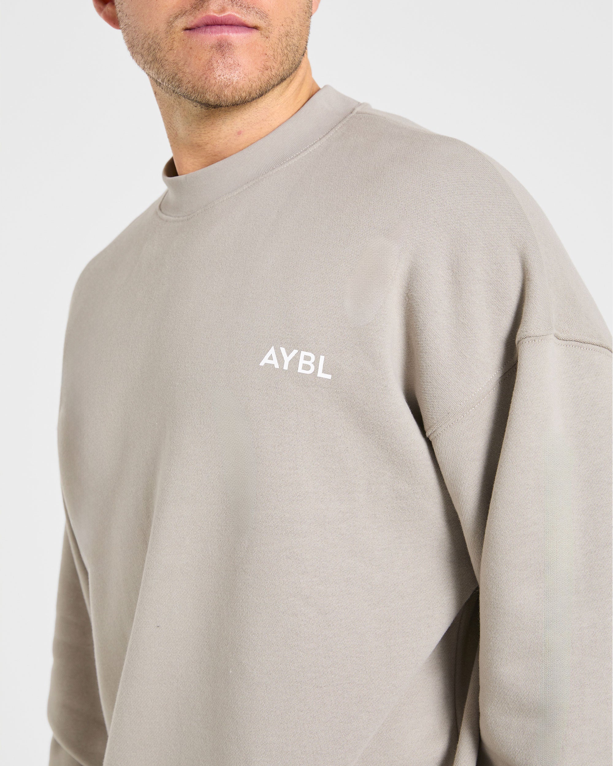 Essential Oversized Sweater - Stone