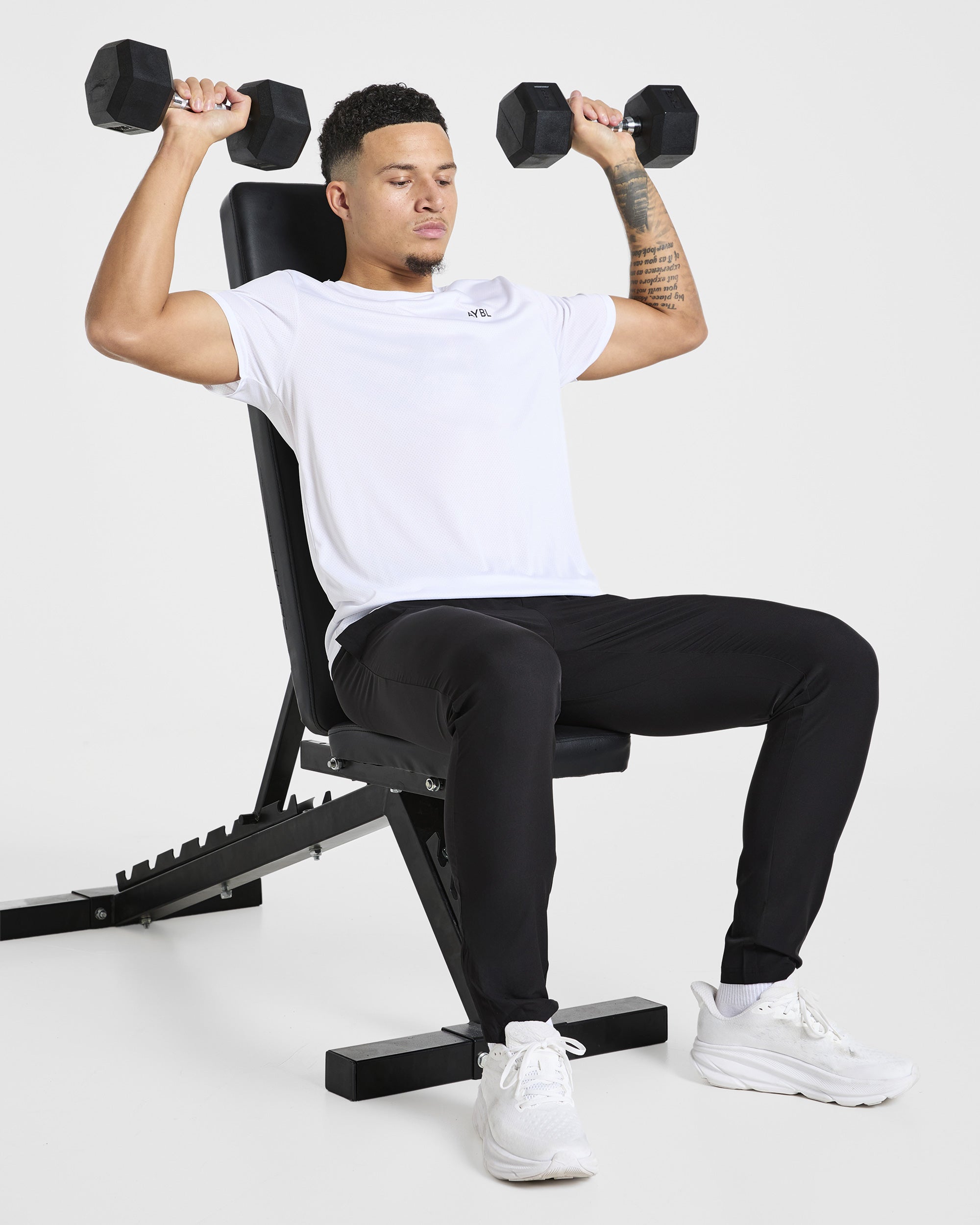 Ascend Zip Joggers - Black