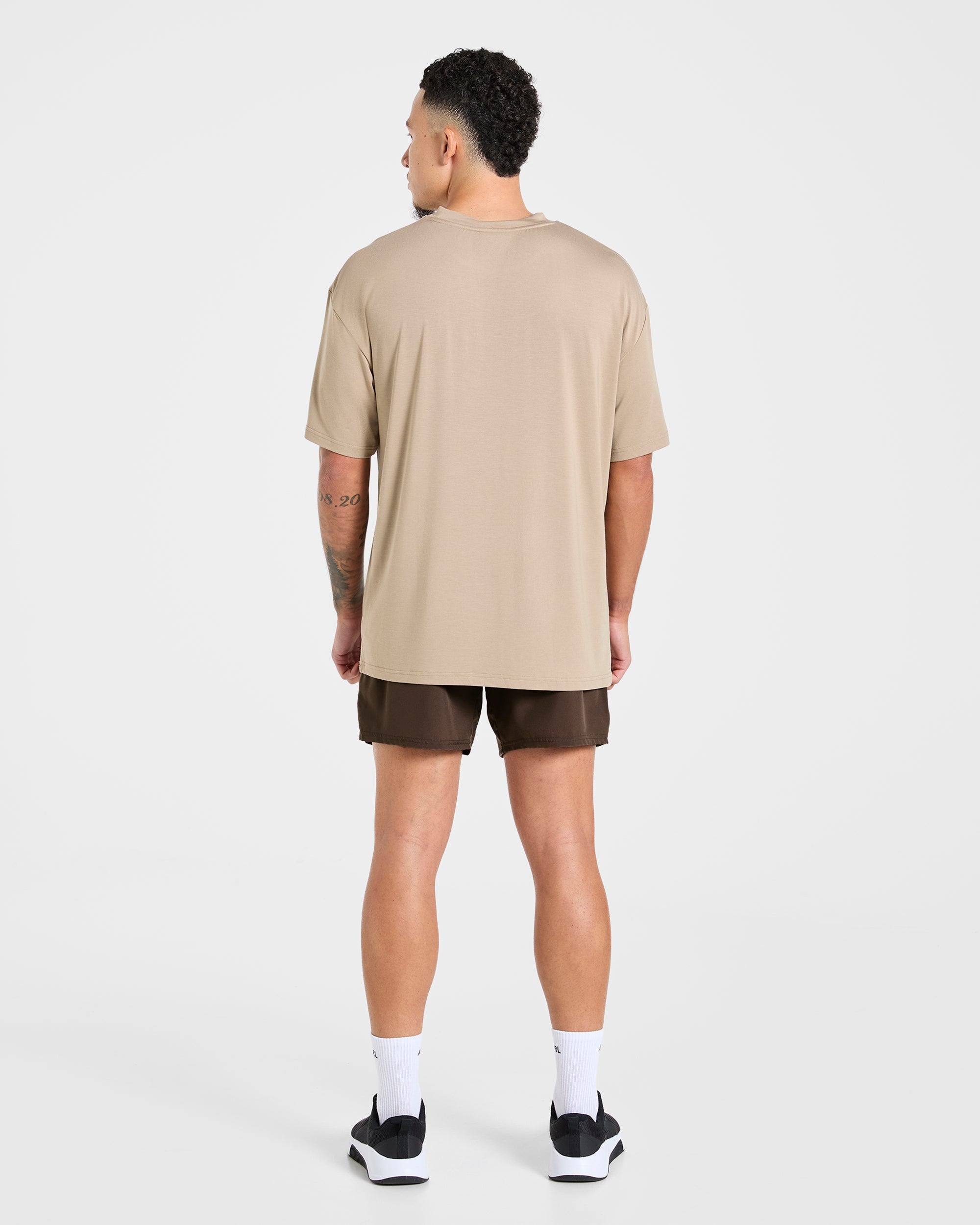 Reinforce Training T Shirt - Tawny Brown