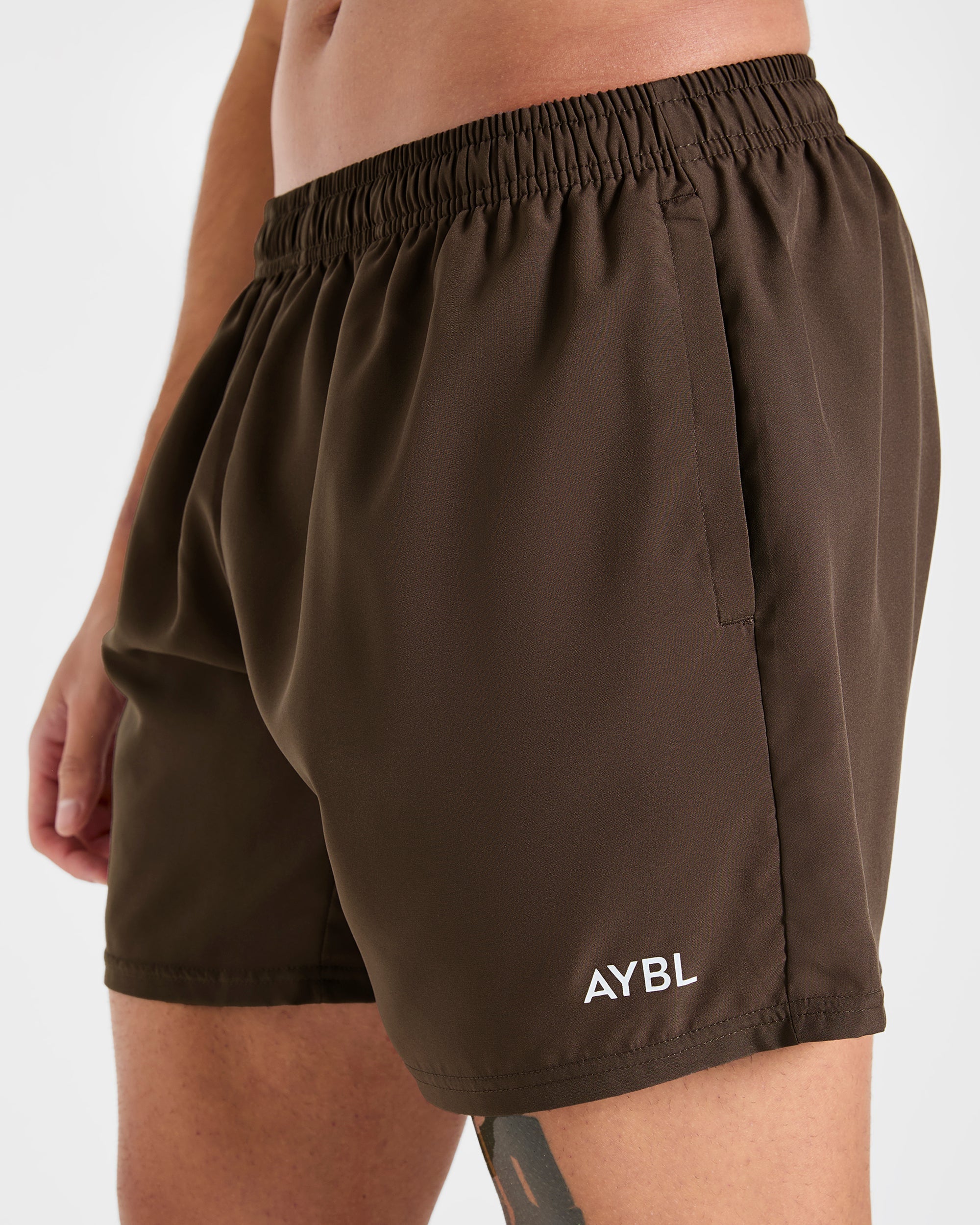 Core 5" Shorts - Deep Brown