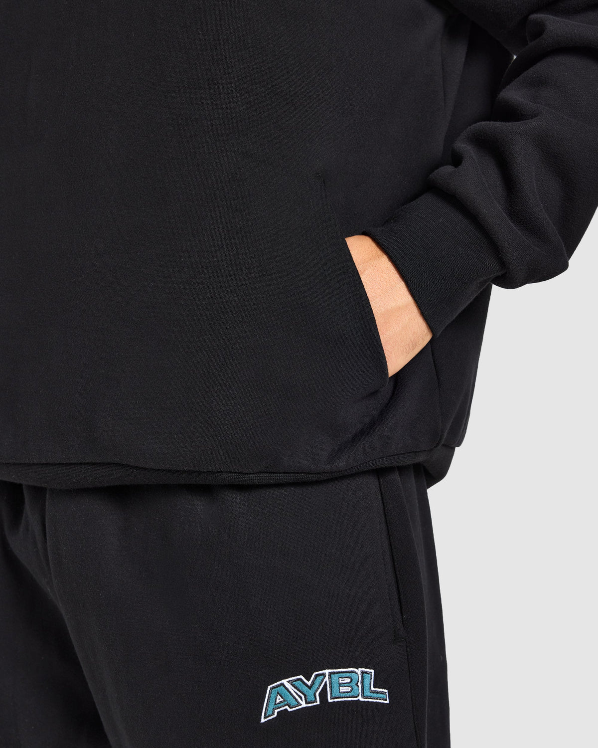 AYBL Society Oversized Hoodie - Black
