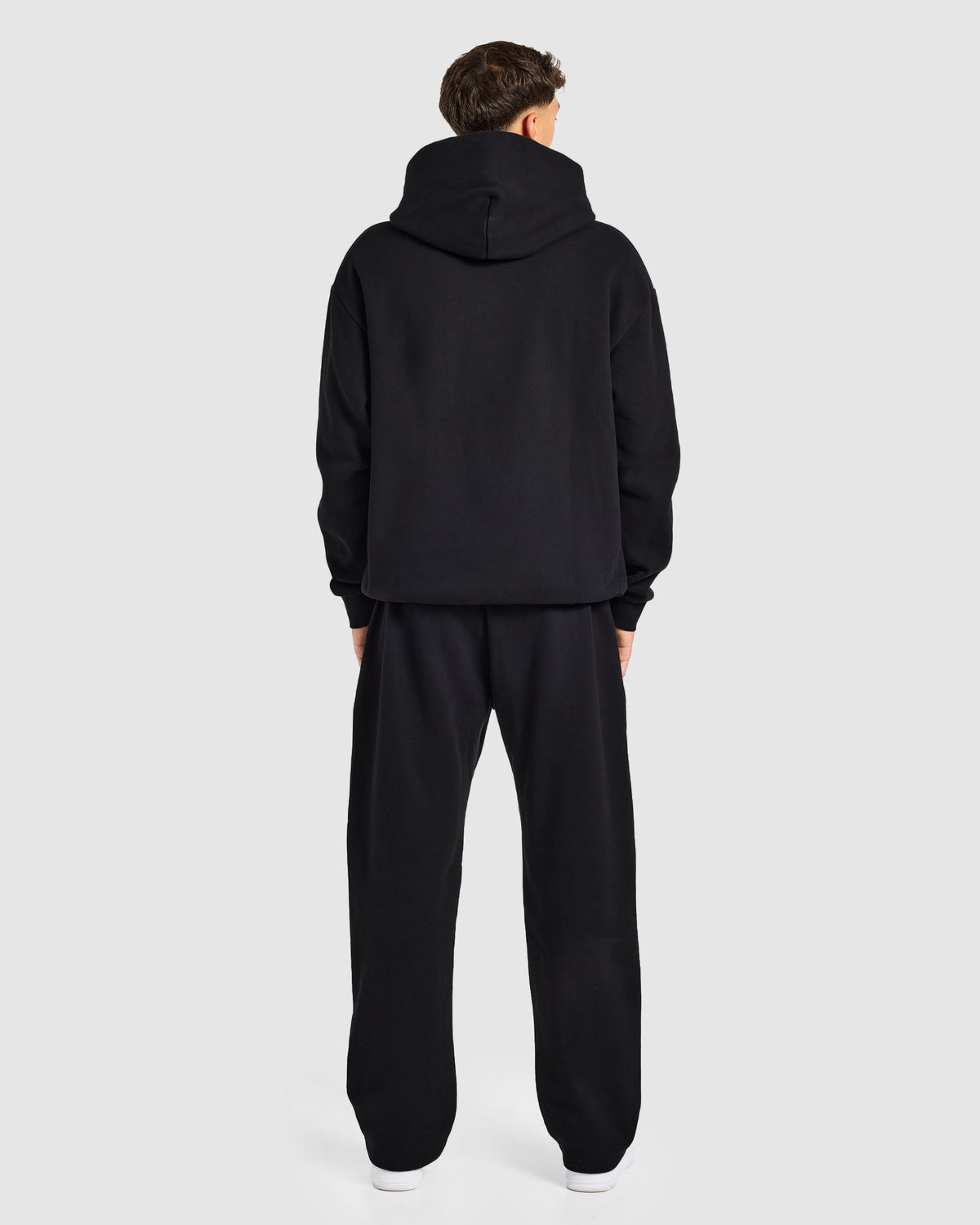AYBL Society Oversized Straight Leg Joggers - Black