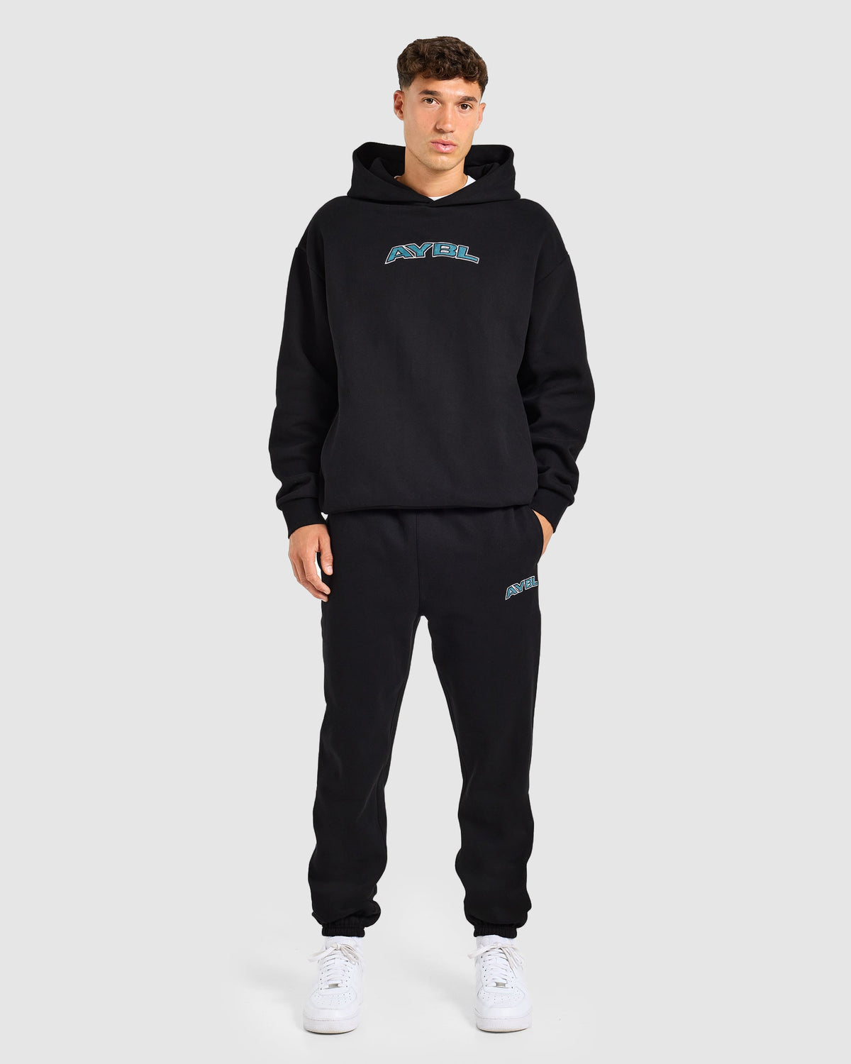 AYBL Society Oversized Joggers - Black