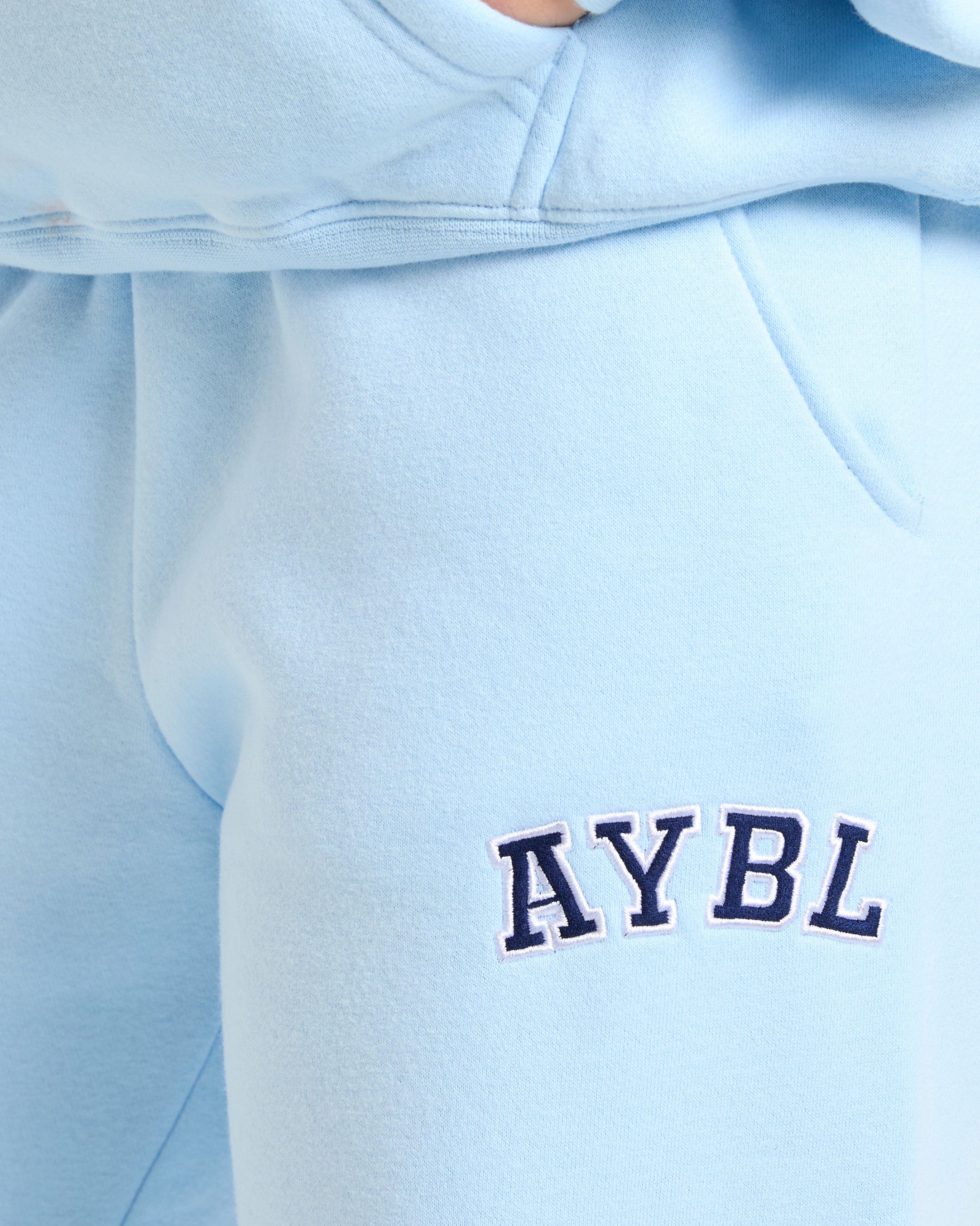 Varsity 2.0 Oversized Straight Leg Joggers - Blue/Navy