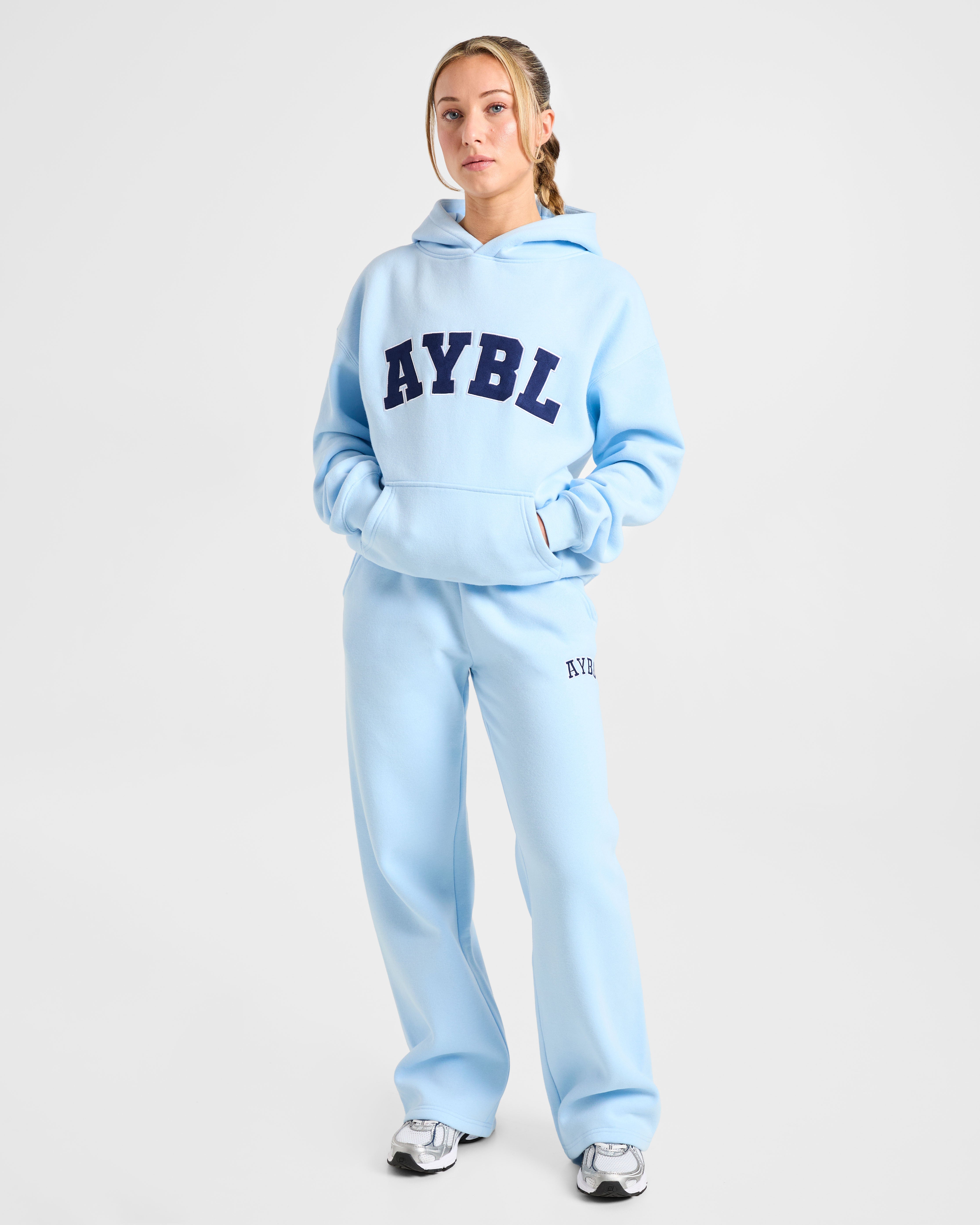 Varsity 2.0 Oversized Hoodie - Blue/Navy