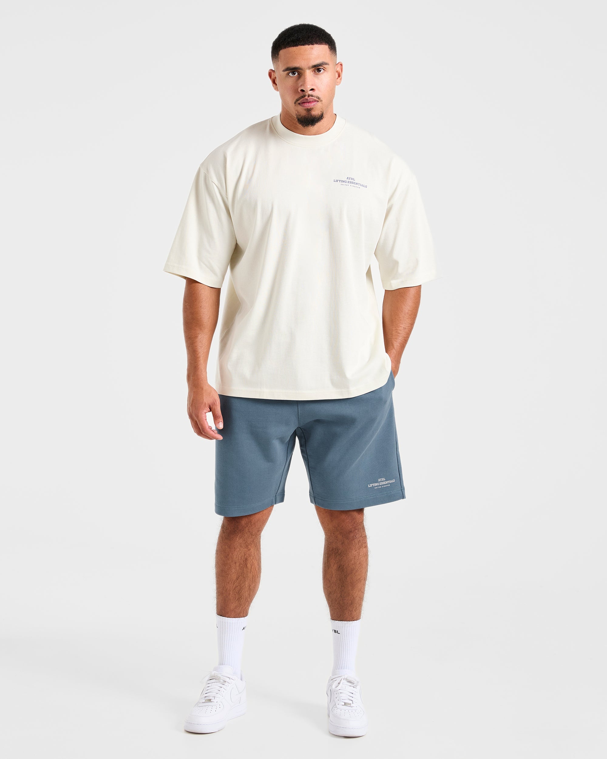 Apex Lifting Essentials Oversized T Shirt - White
