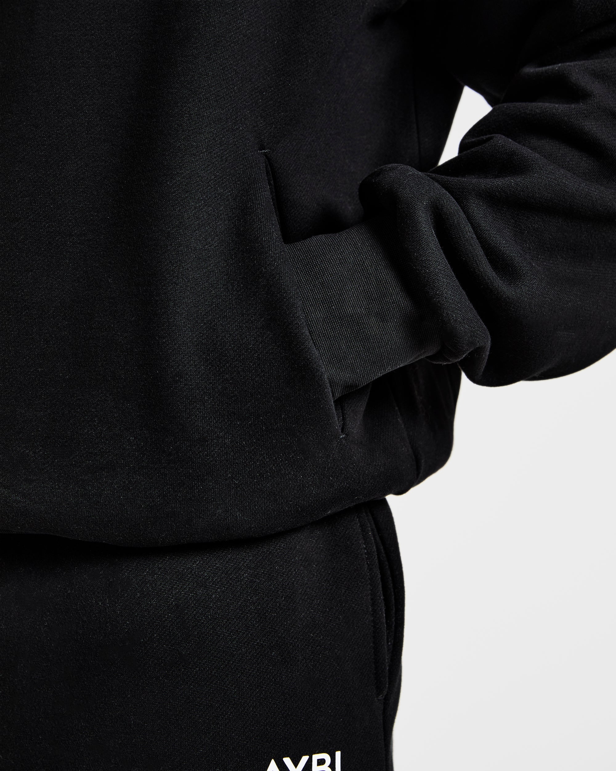 Essential Oversized Hoodie - Black