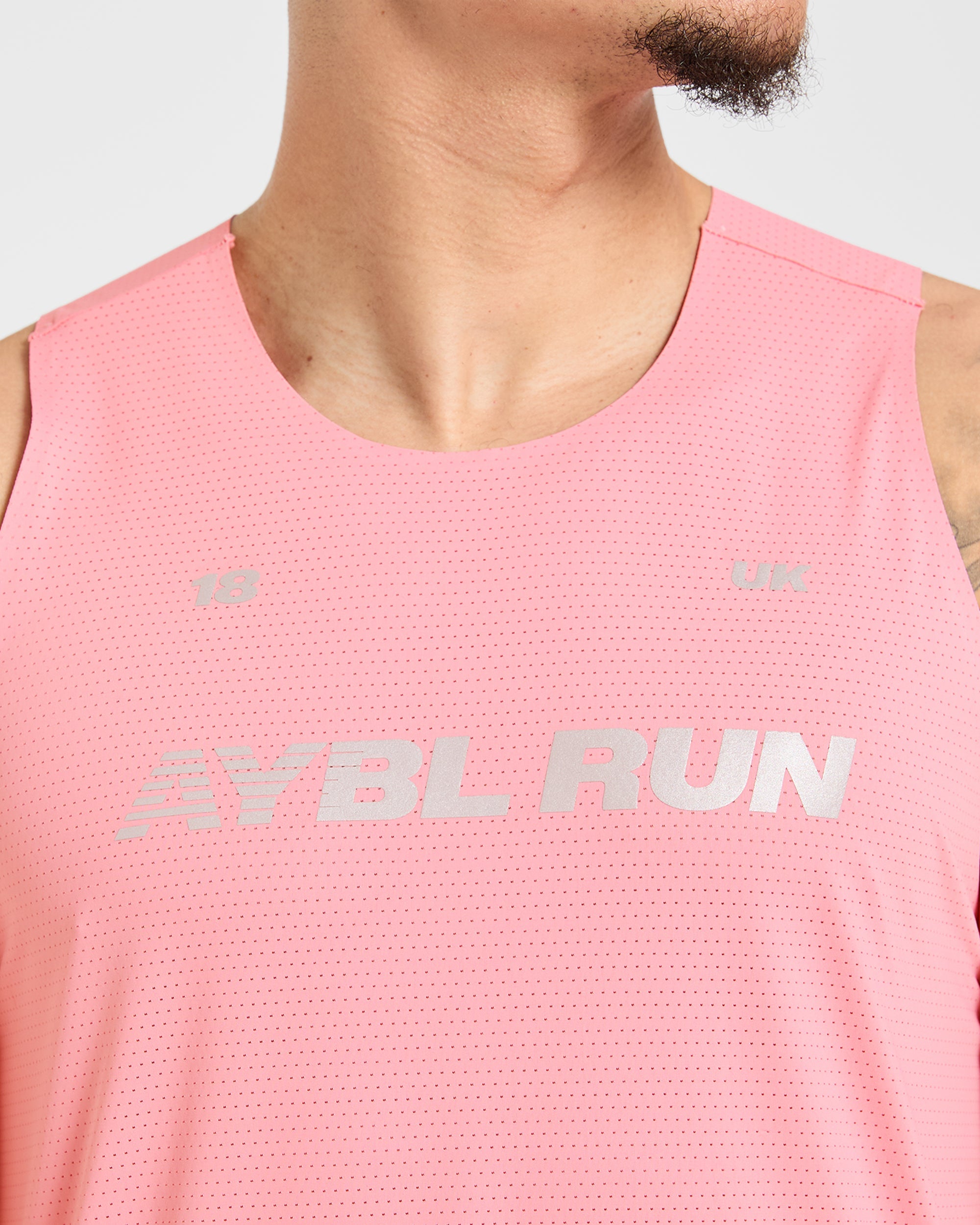 Run Loose Tank - Pastel Coral