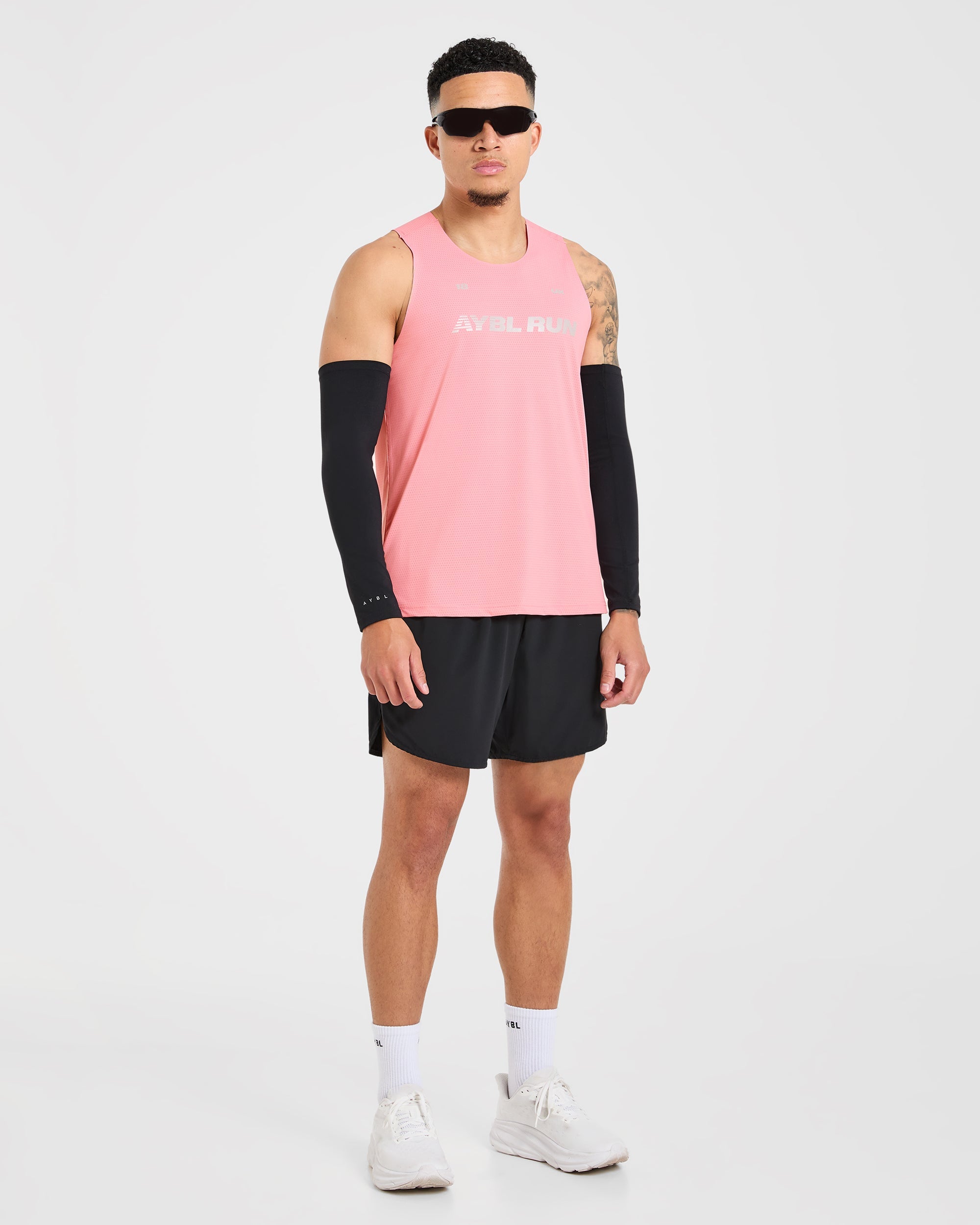 Run Loose Tank - Pastel Coral