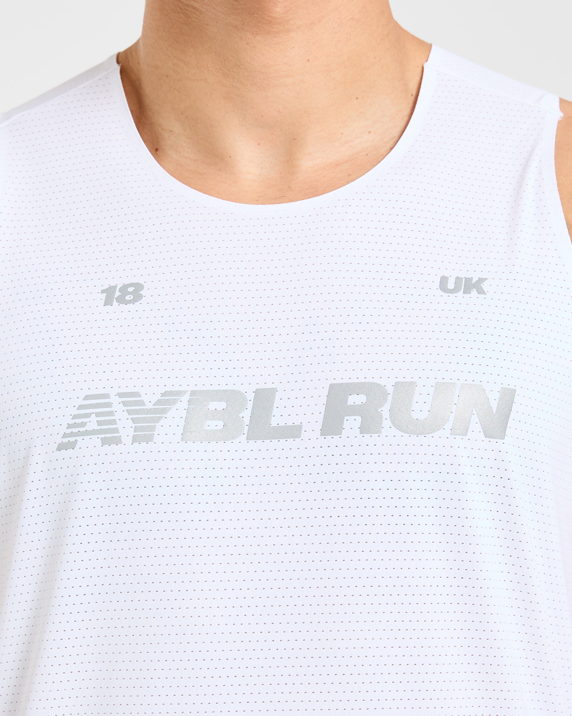 Run Loose Tank - White