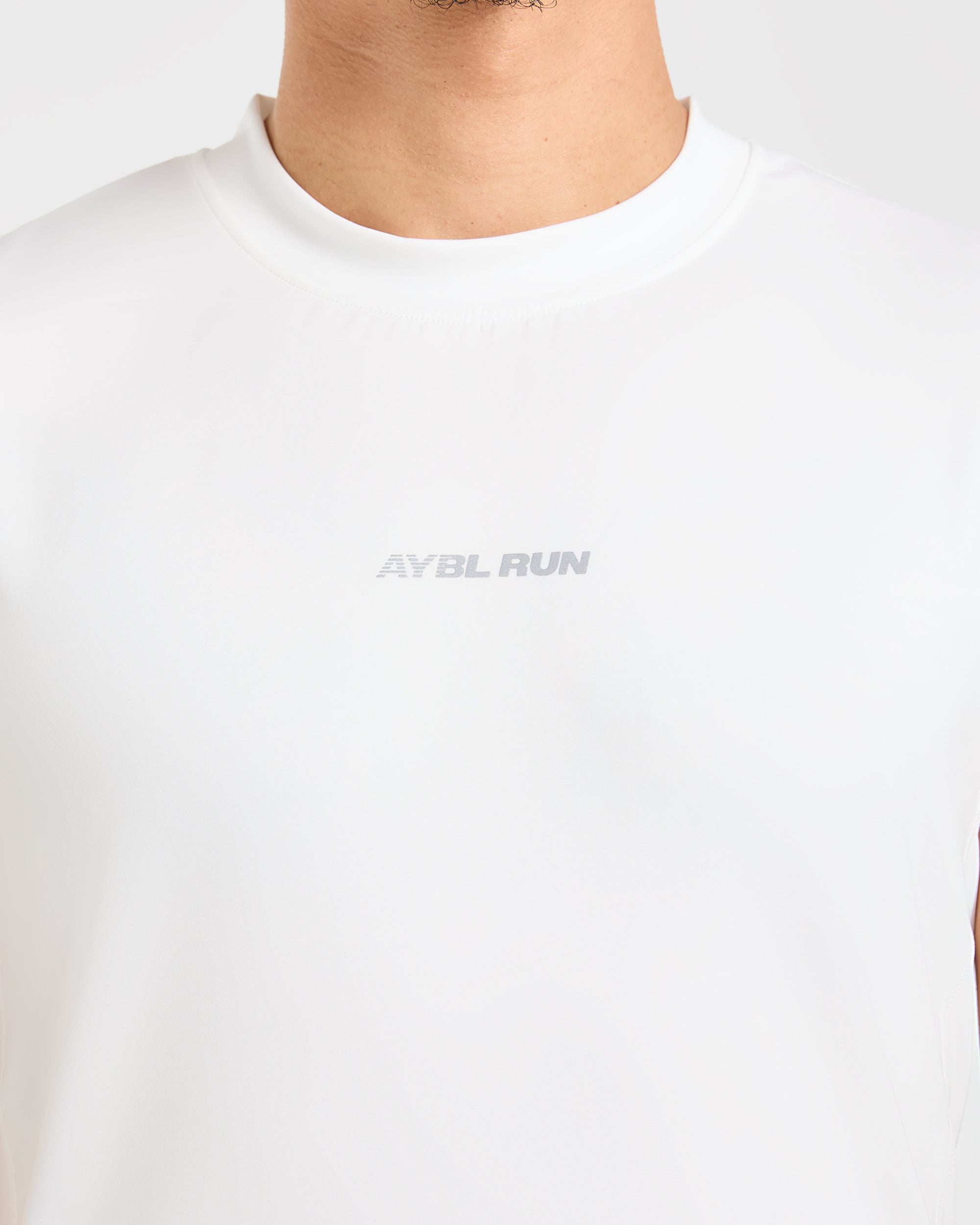 Run Slim Tank - White