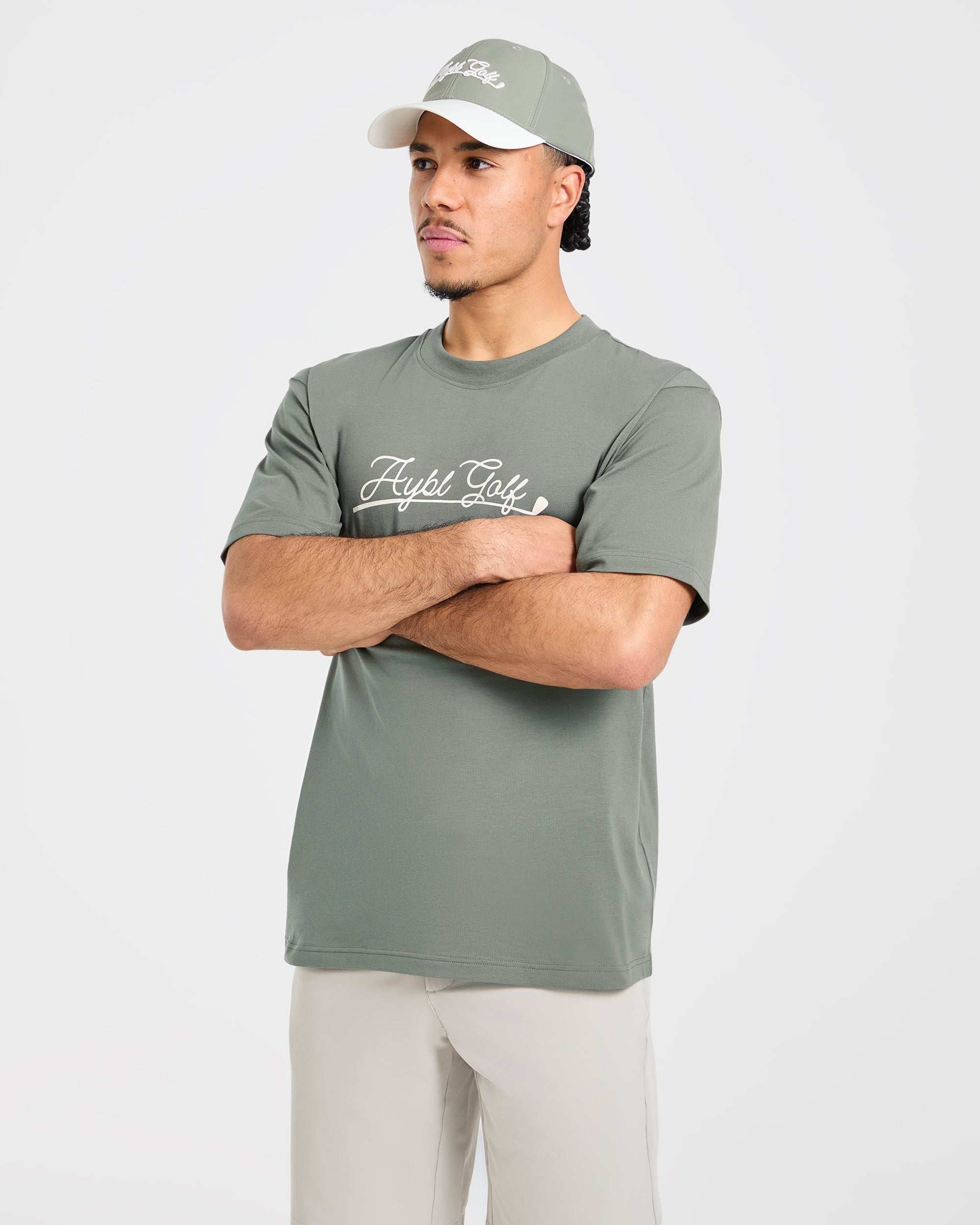Golf Club T Shirt - Hillside Green
