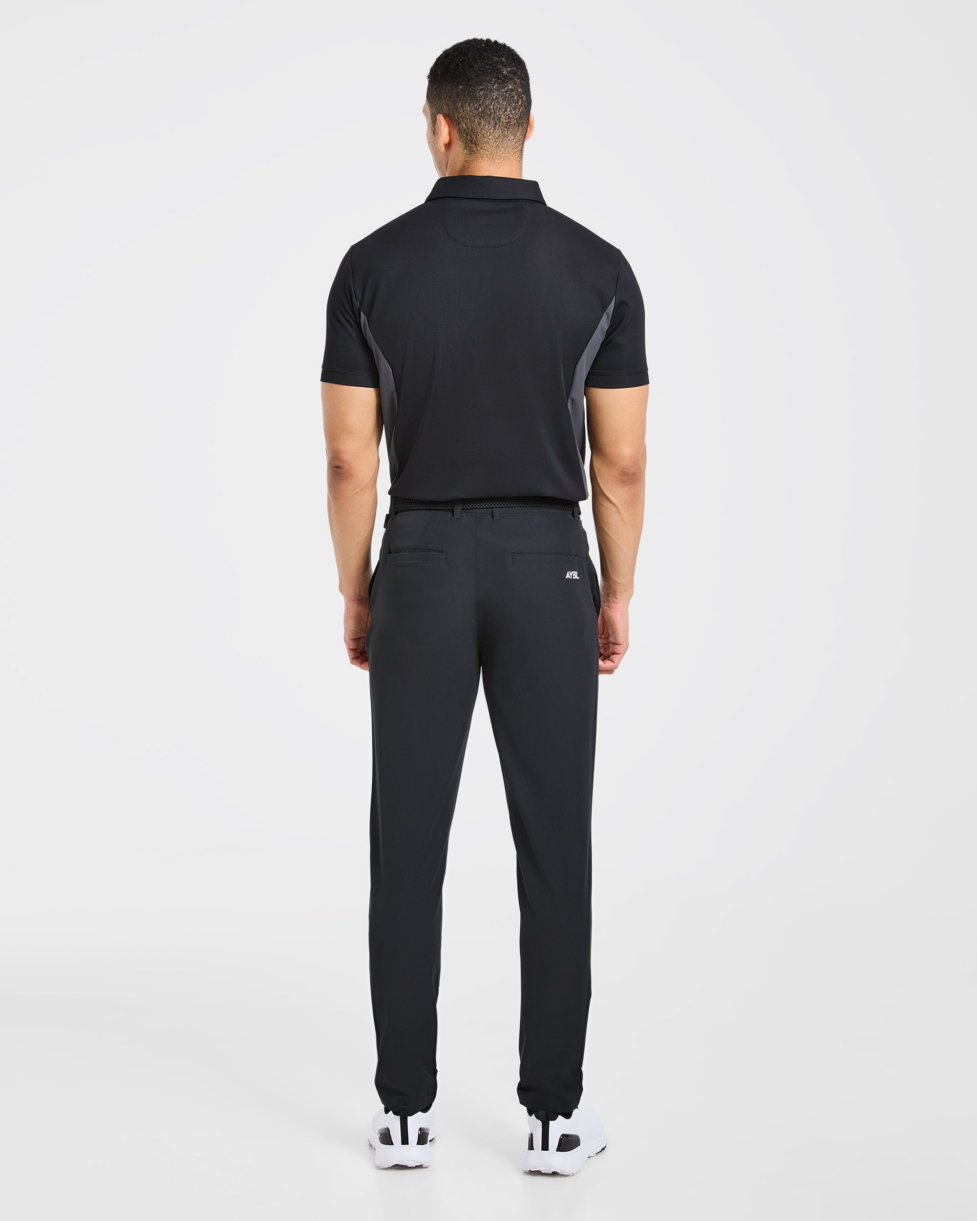 Edge Polo - Black/Charcoal