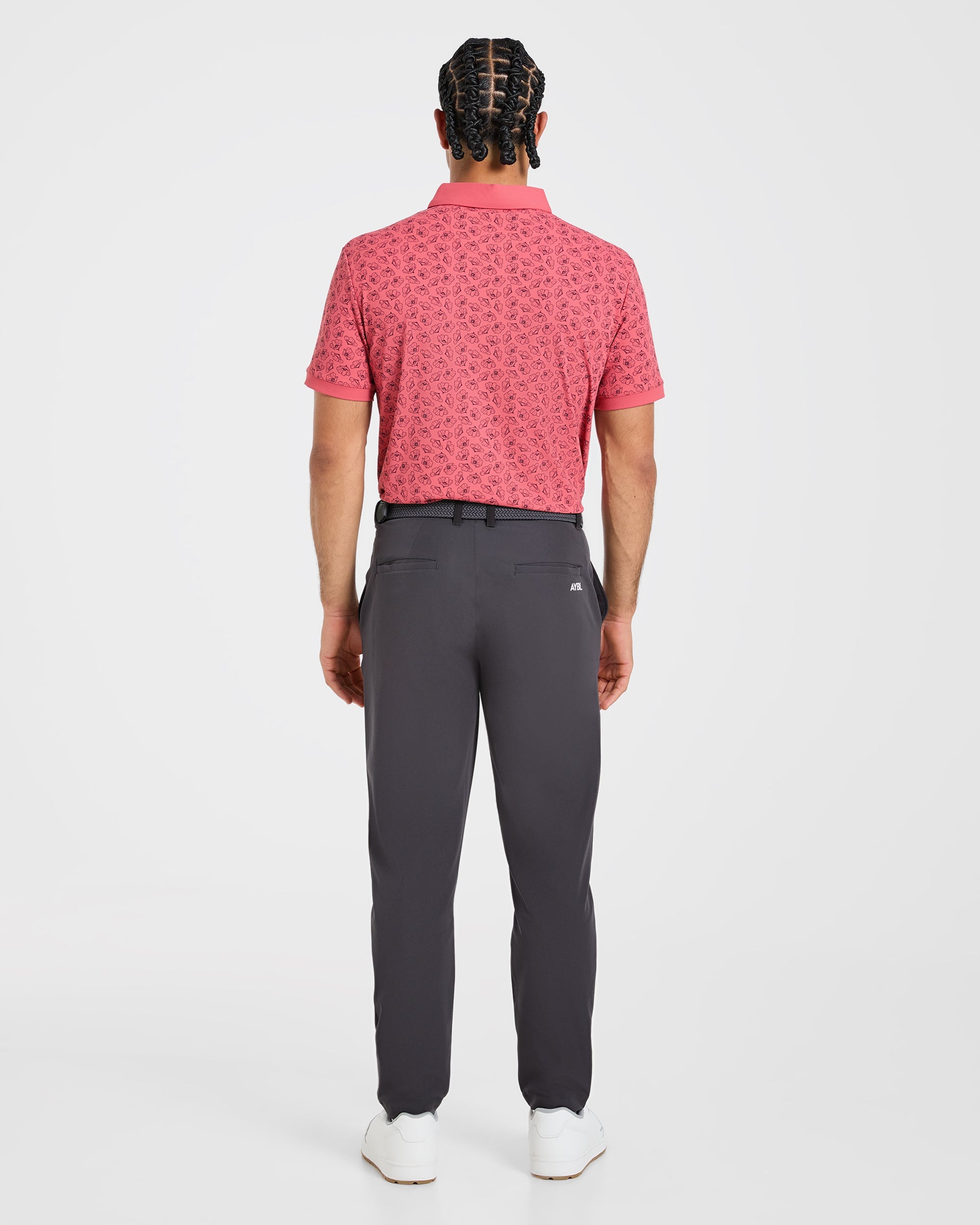 Precision Camellias Polo - Red