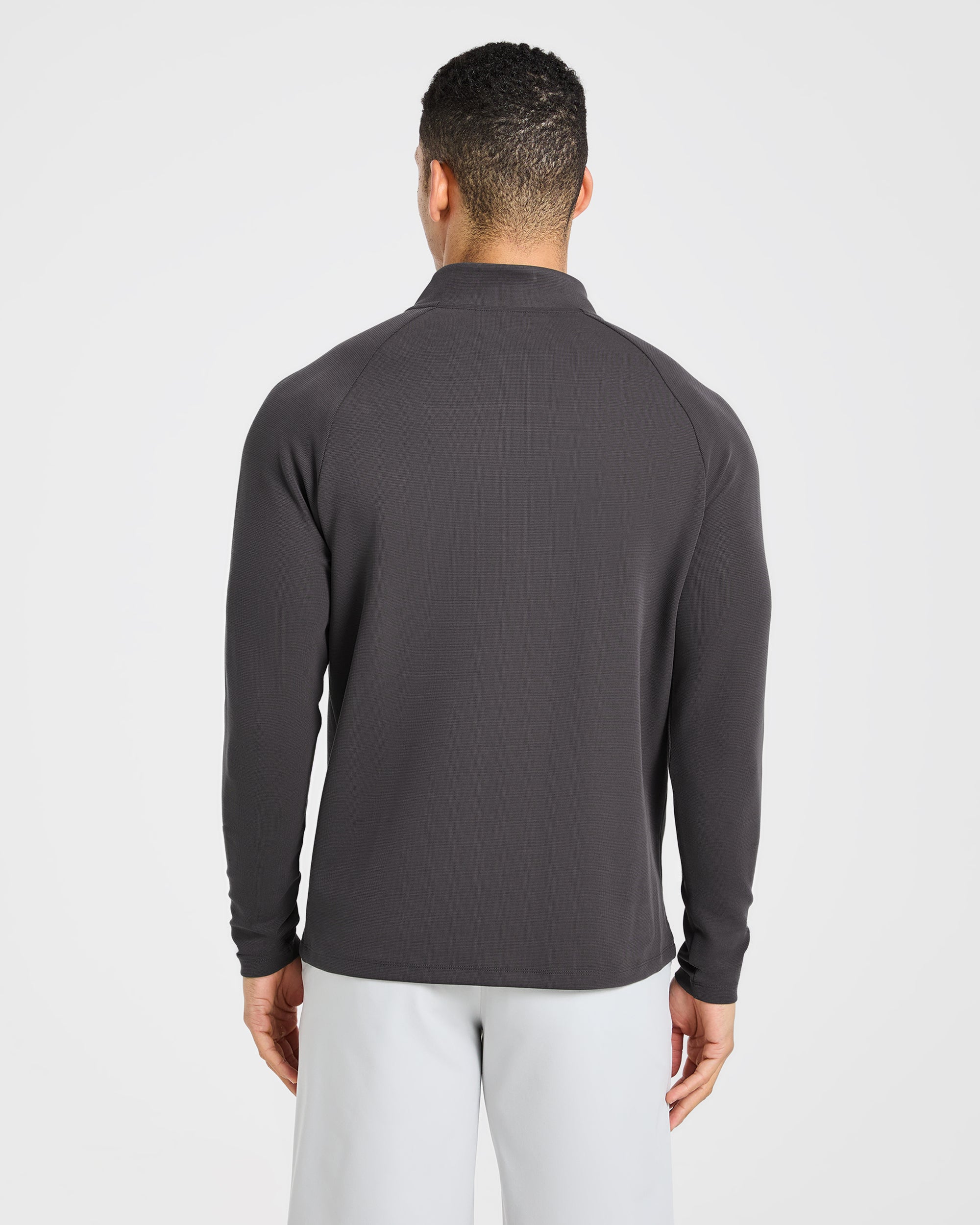 Precision Hybrid 1/4 Zip Pullover - Charcoal
