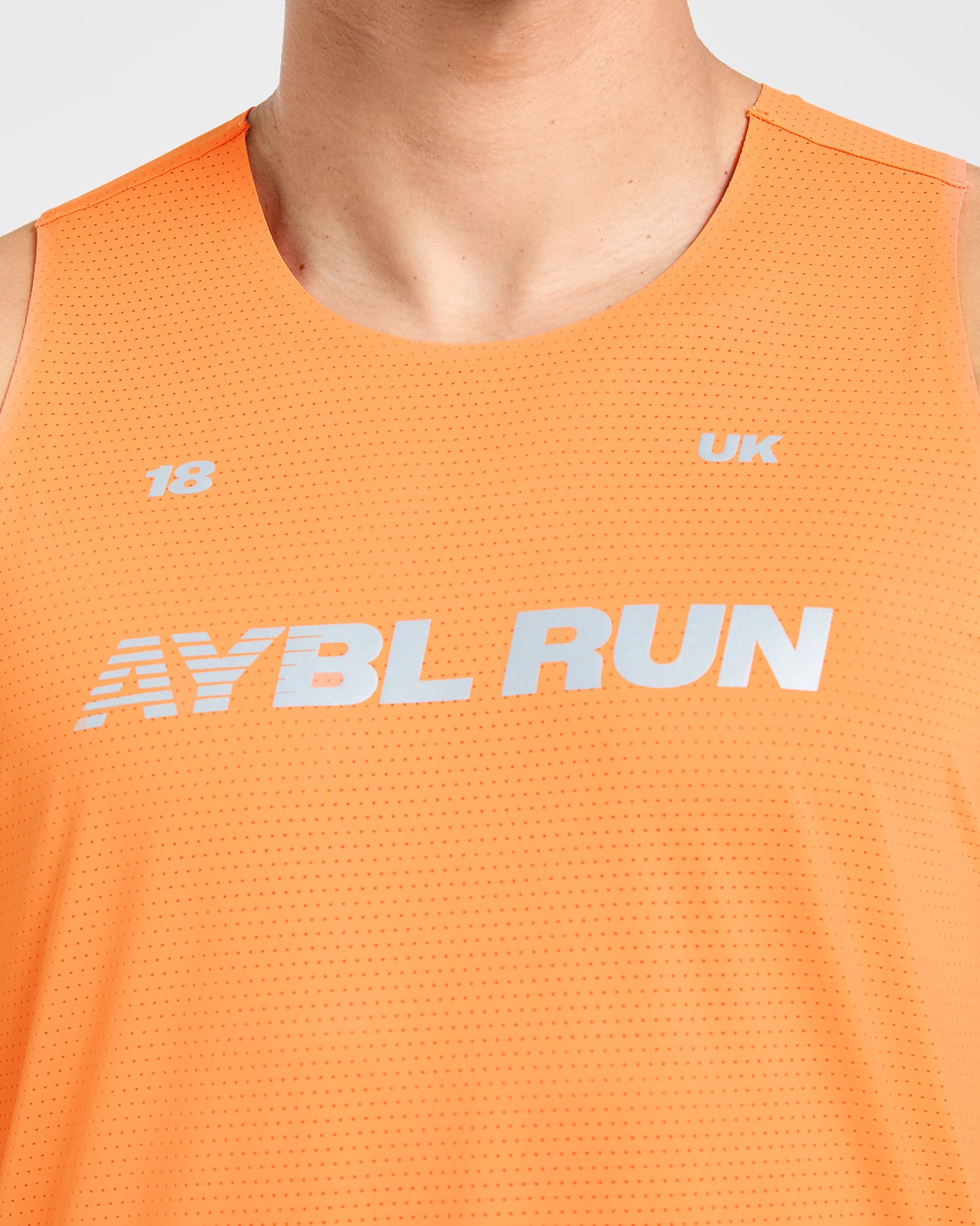 Run Loose Tank - Bright Orange