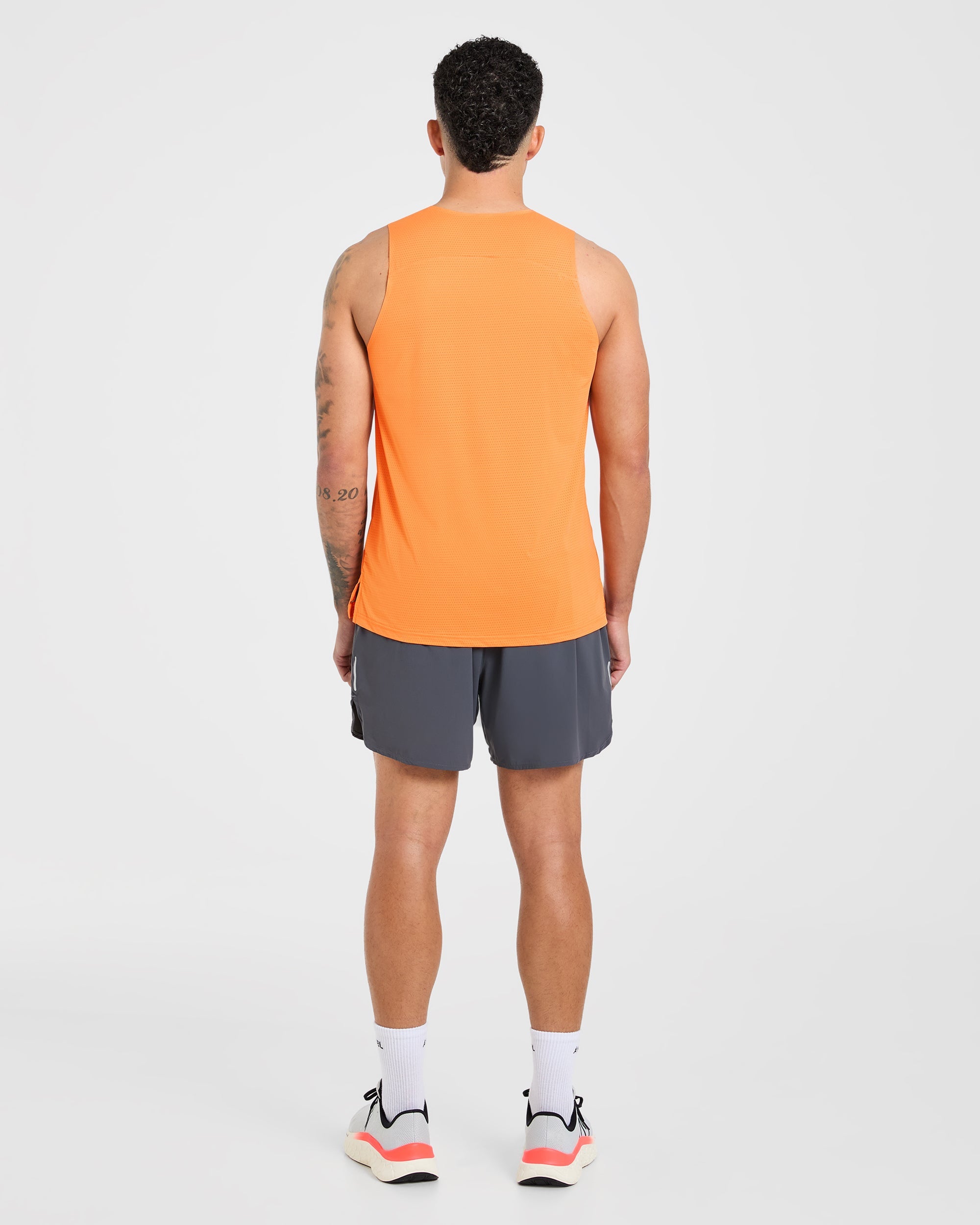 Run Loose Tank - Bright Orange