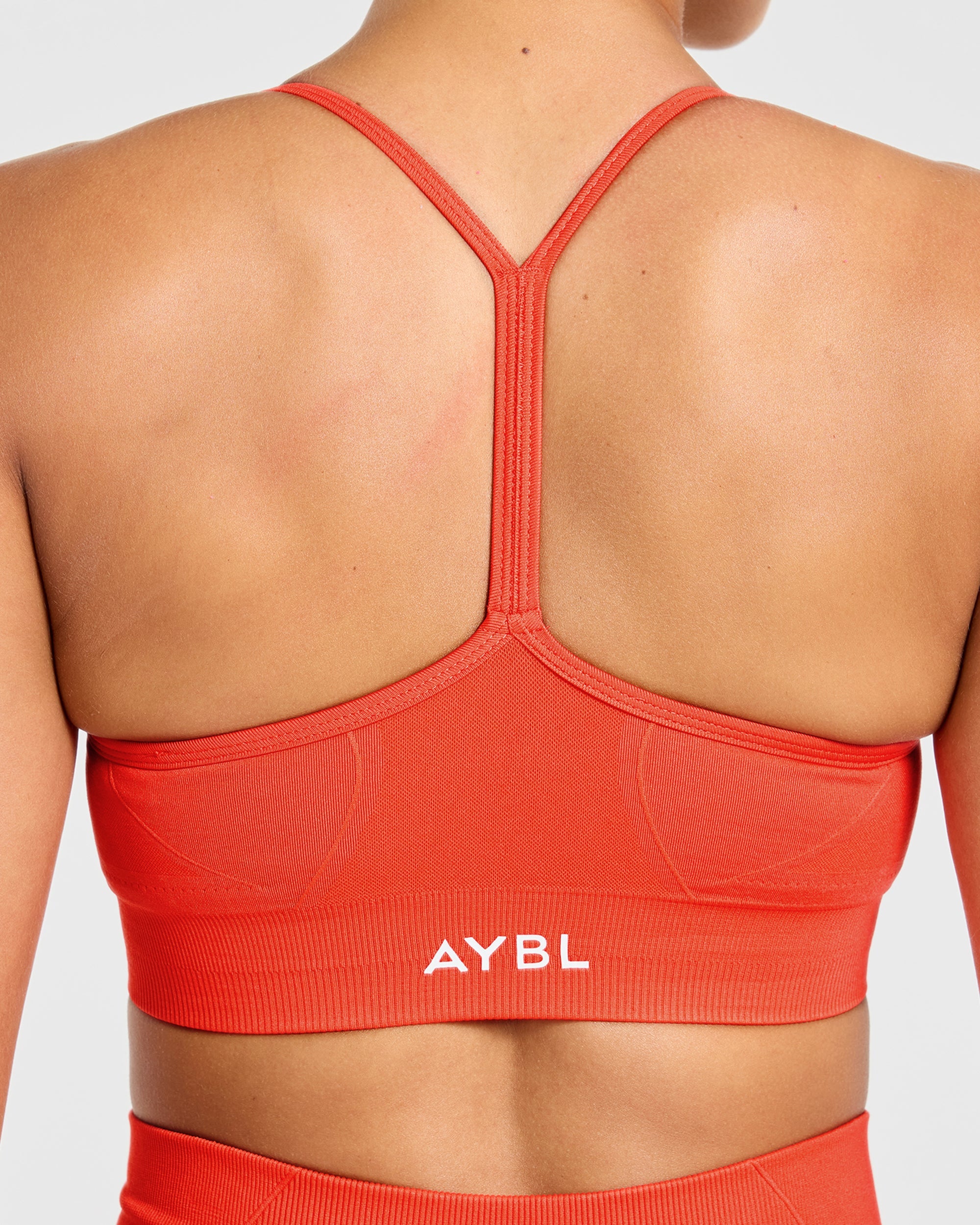 Empower Seamless Sports Bra - Hot Orange
