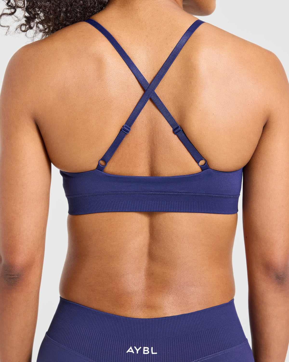 Enhance Seamless Sports Bra - Storm Blue