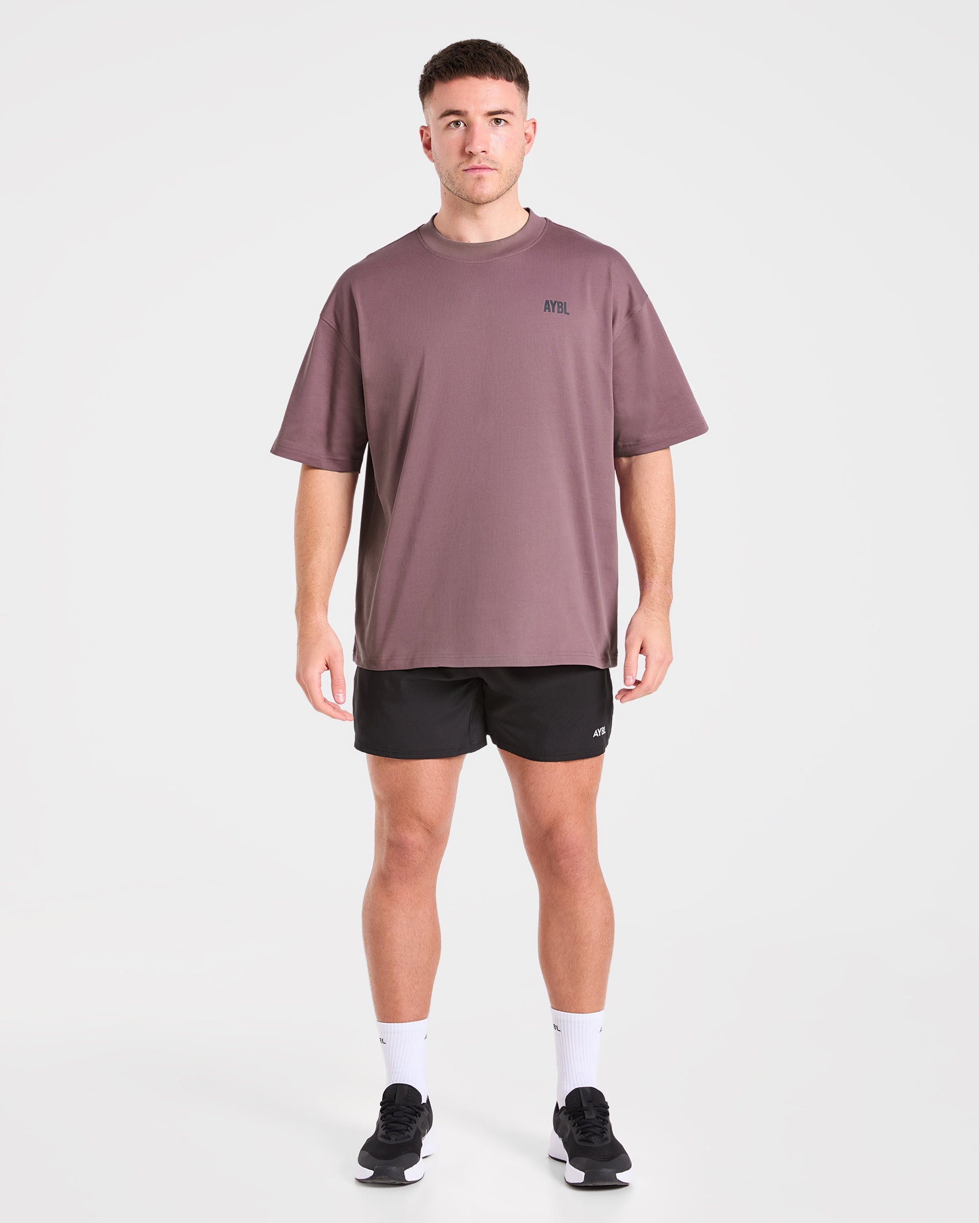 AYBL Iron Club Oversized T Shirt - Flint Purple
