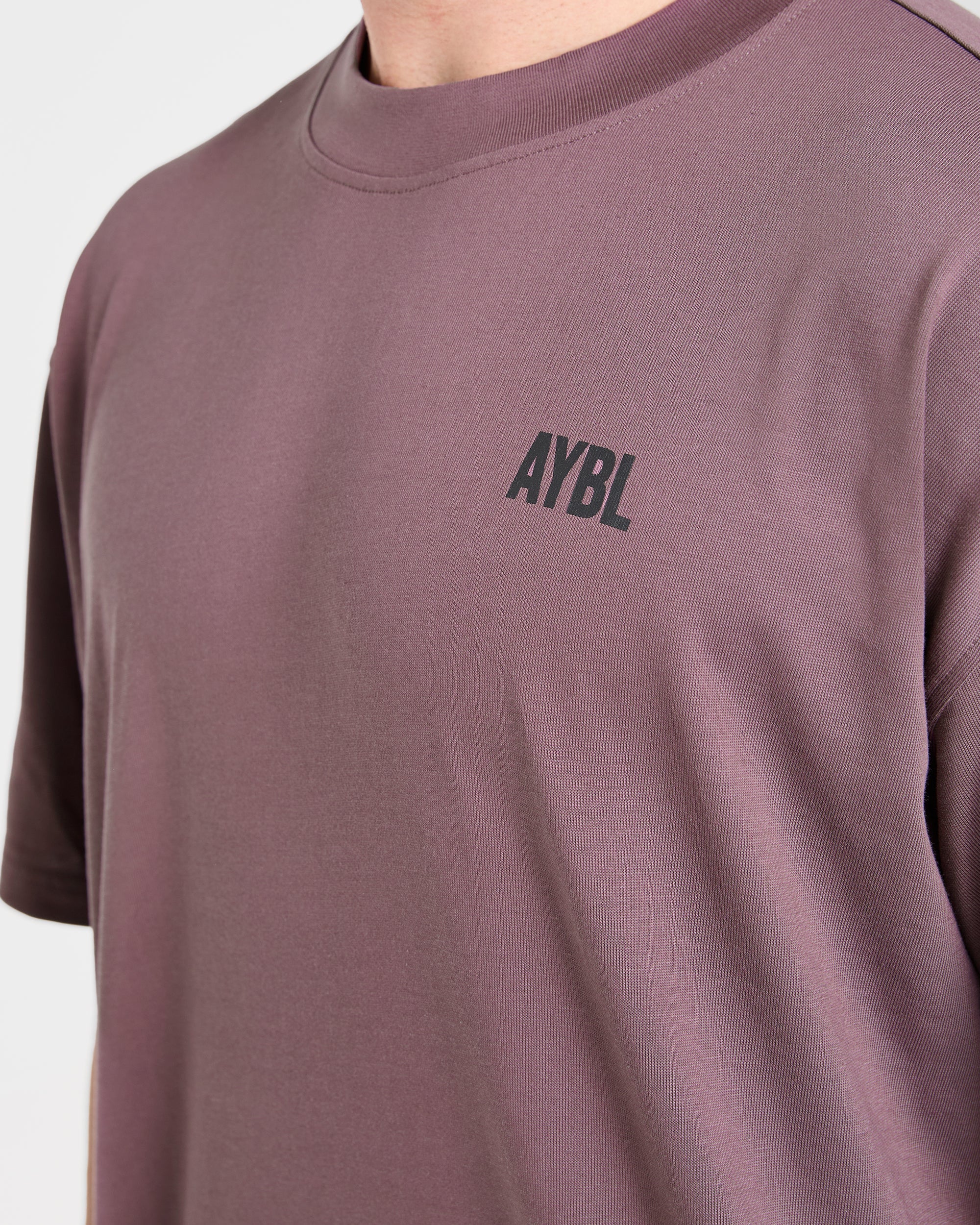 AYBL Iron Club Oversized T Shirt - Flint Purple