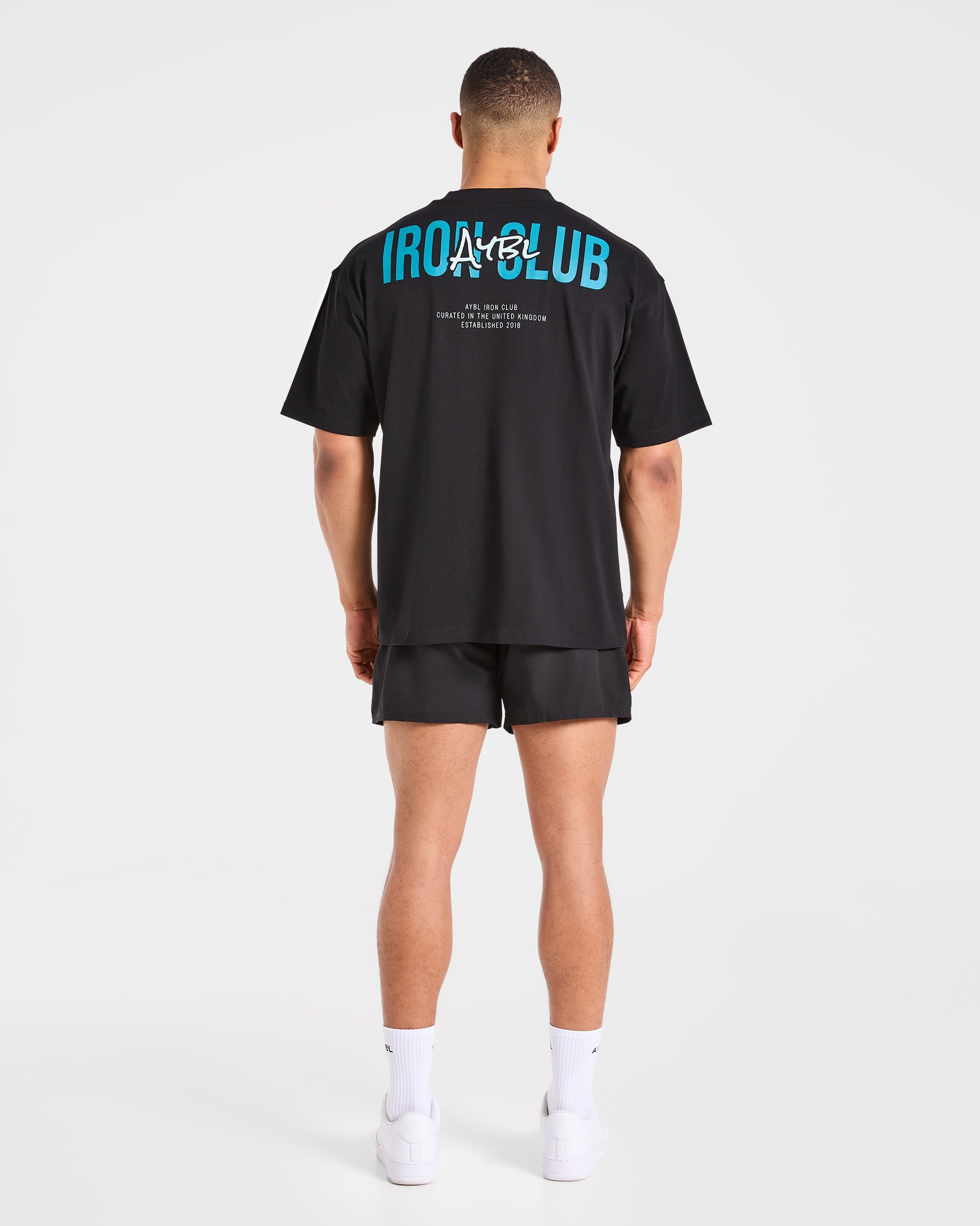 AYBL Iron Club Oversized T Shirt - Black