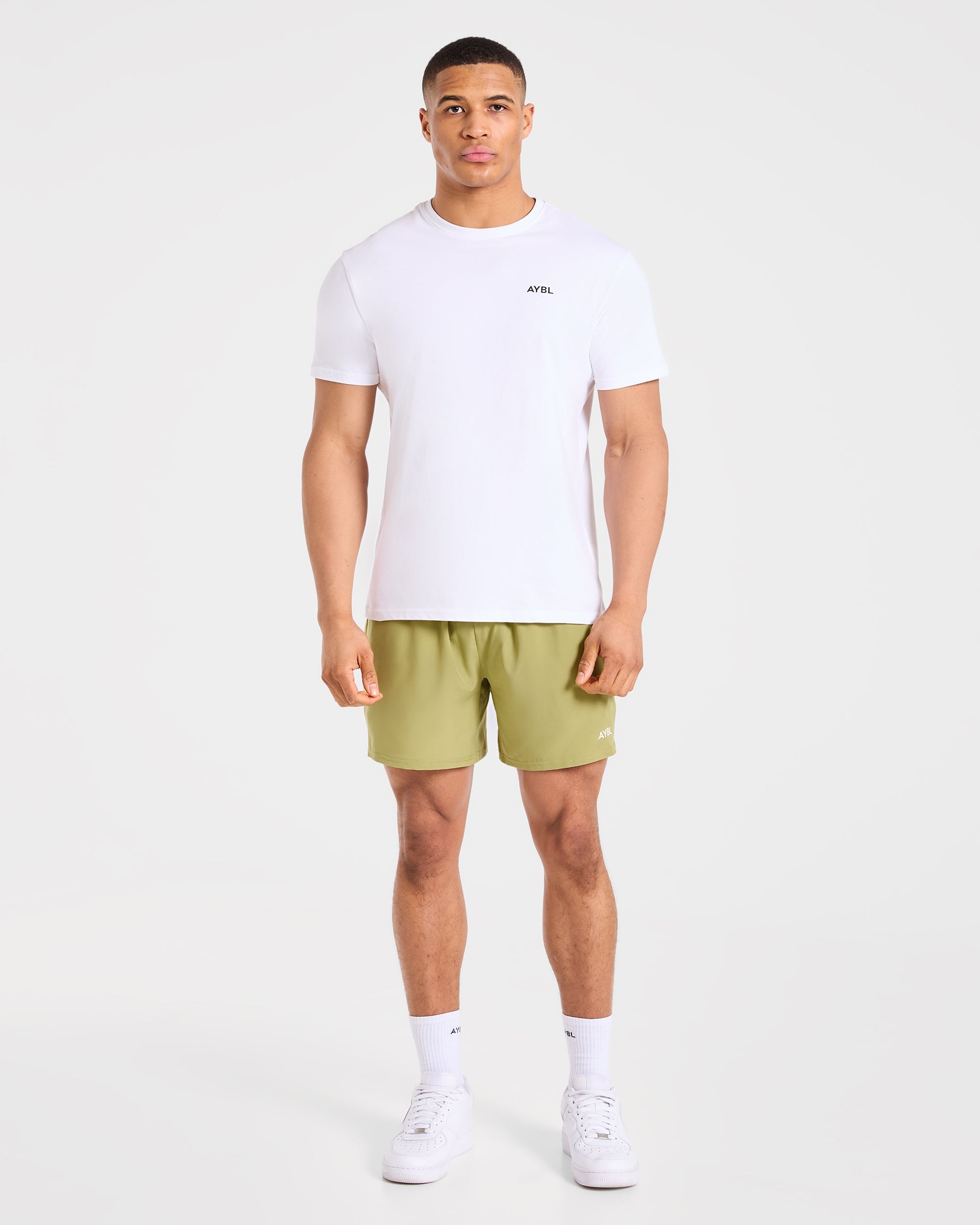 Core 5" Shorts - Citrus Olive
