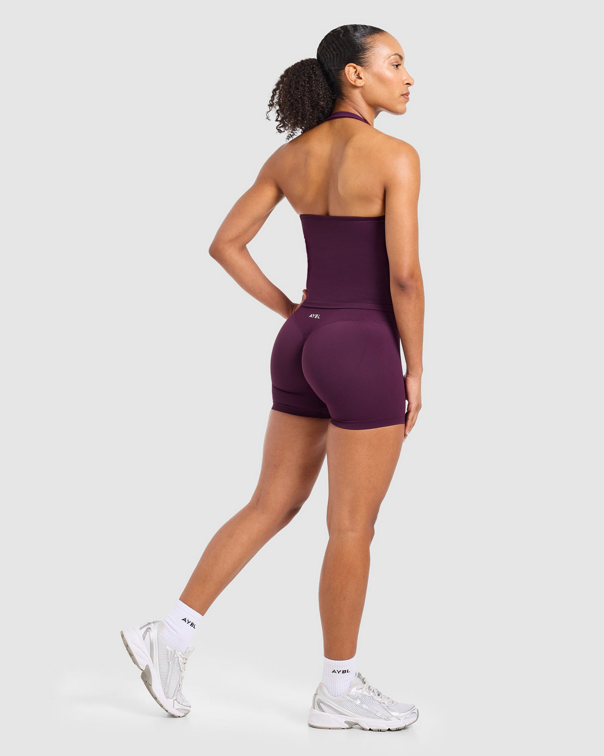 Enhance Seamless Shorts | 3.5" - Midnight Plum