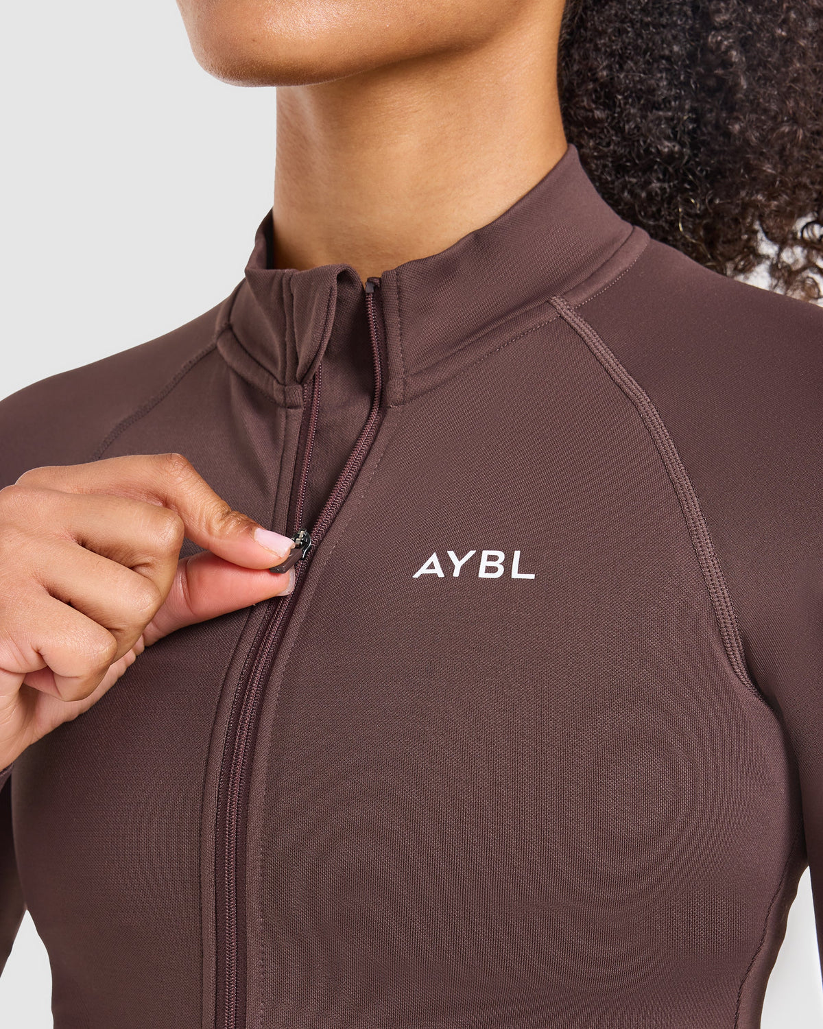 Enhance Seamless Jacket - Cocoa Brown