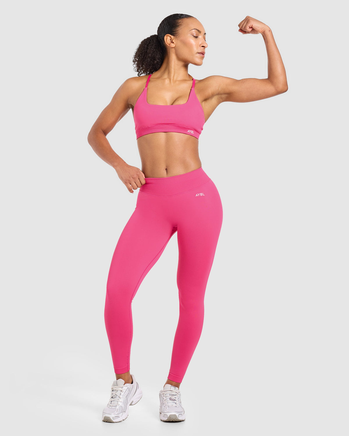 Enhance Seamless Leggings - Raspberry Pink