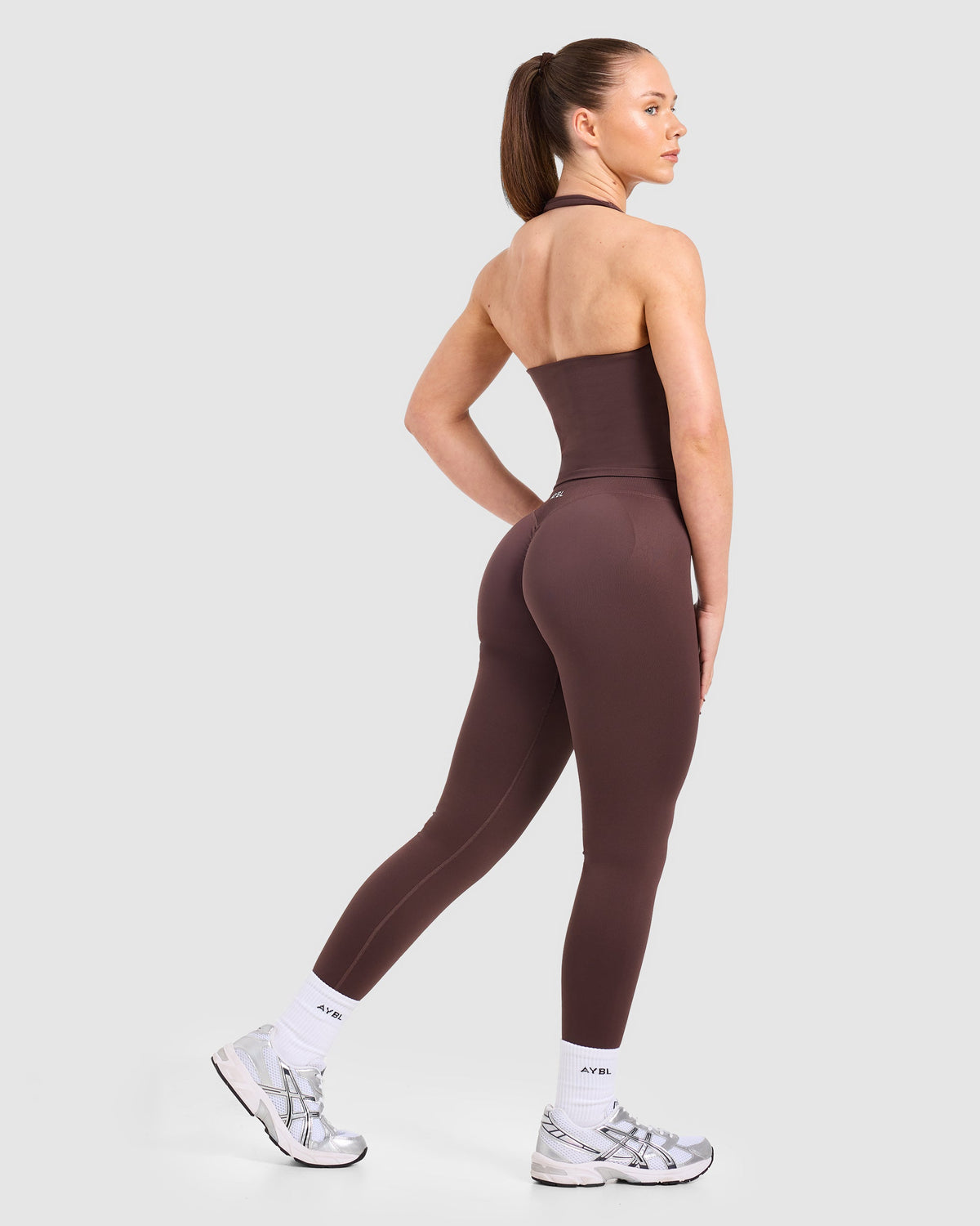 Enhance Seamless Leggings - Cocoa Brown