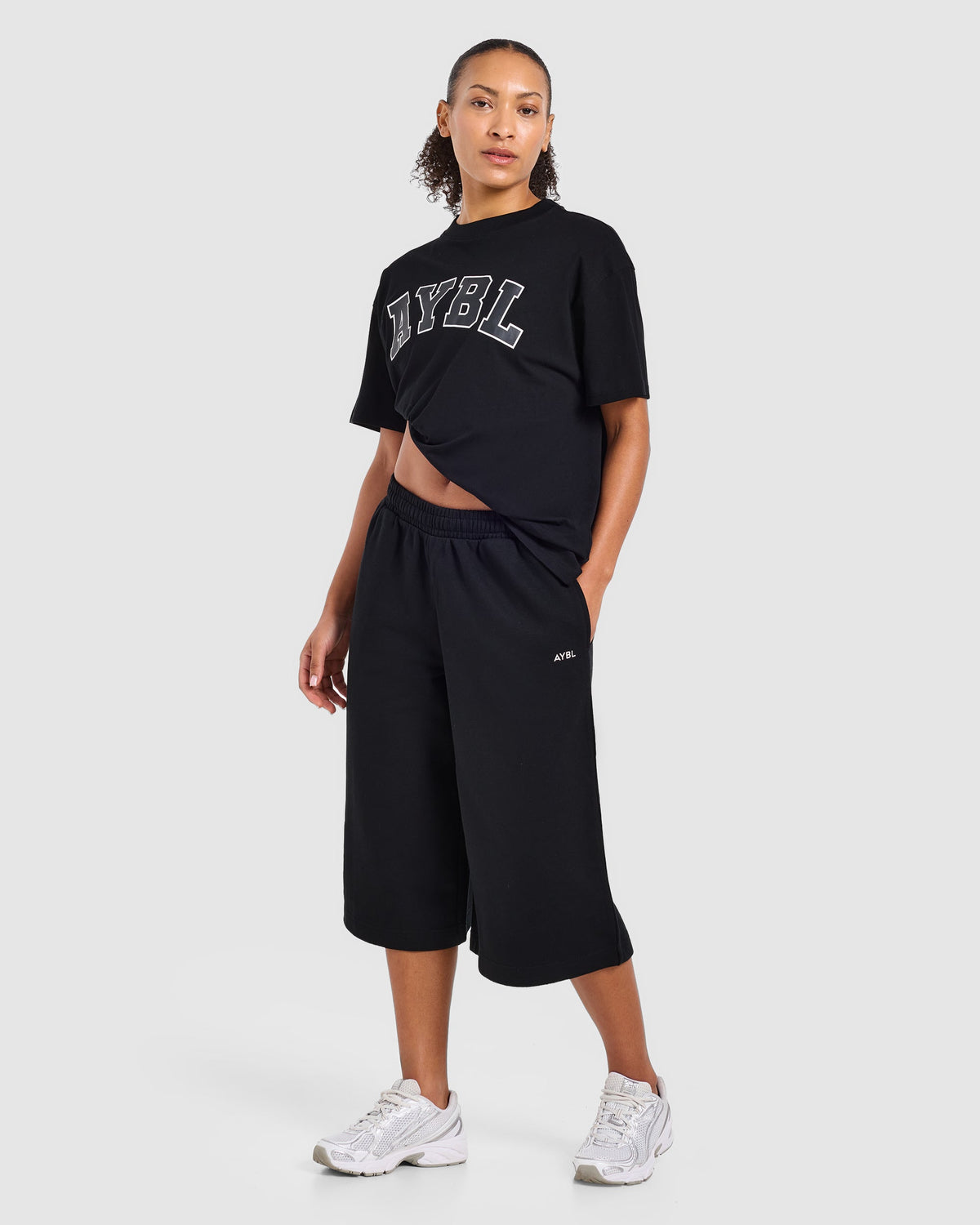 Oversized Jorts - Black