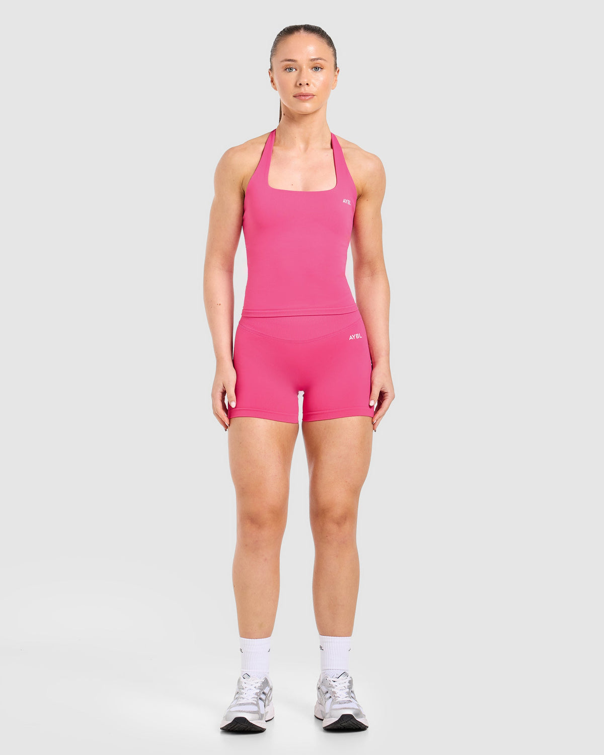Enhance Seamless Shorts | 3.5" - Raspberry Pink