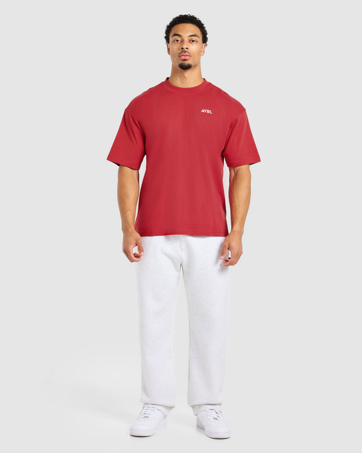 Essential Oversized T Shirt - Red