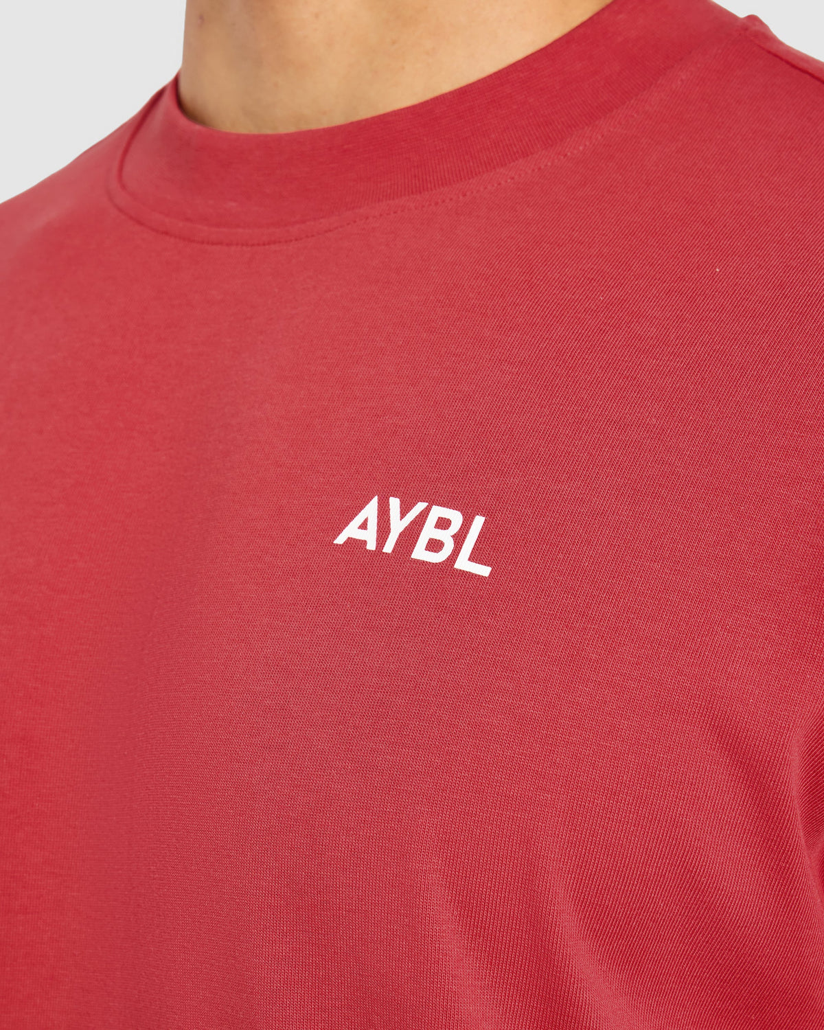 Essential Oversized T Shirt - Red