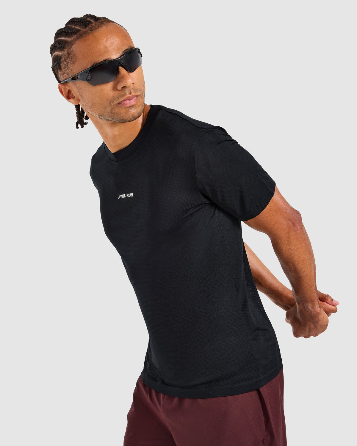 Run Seamless T Shirt - Black