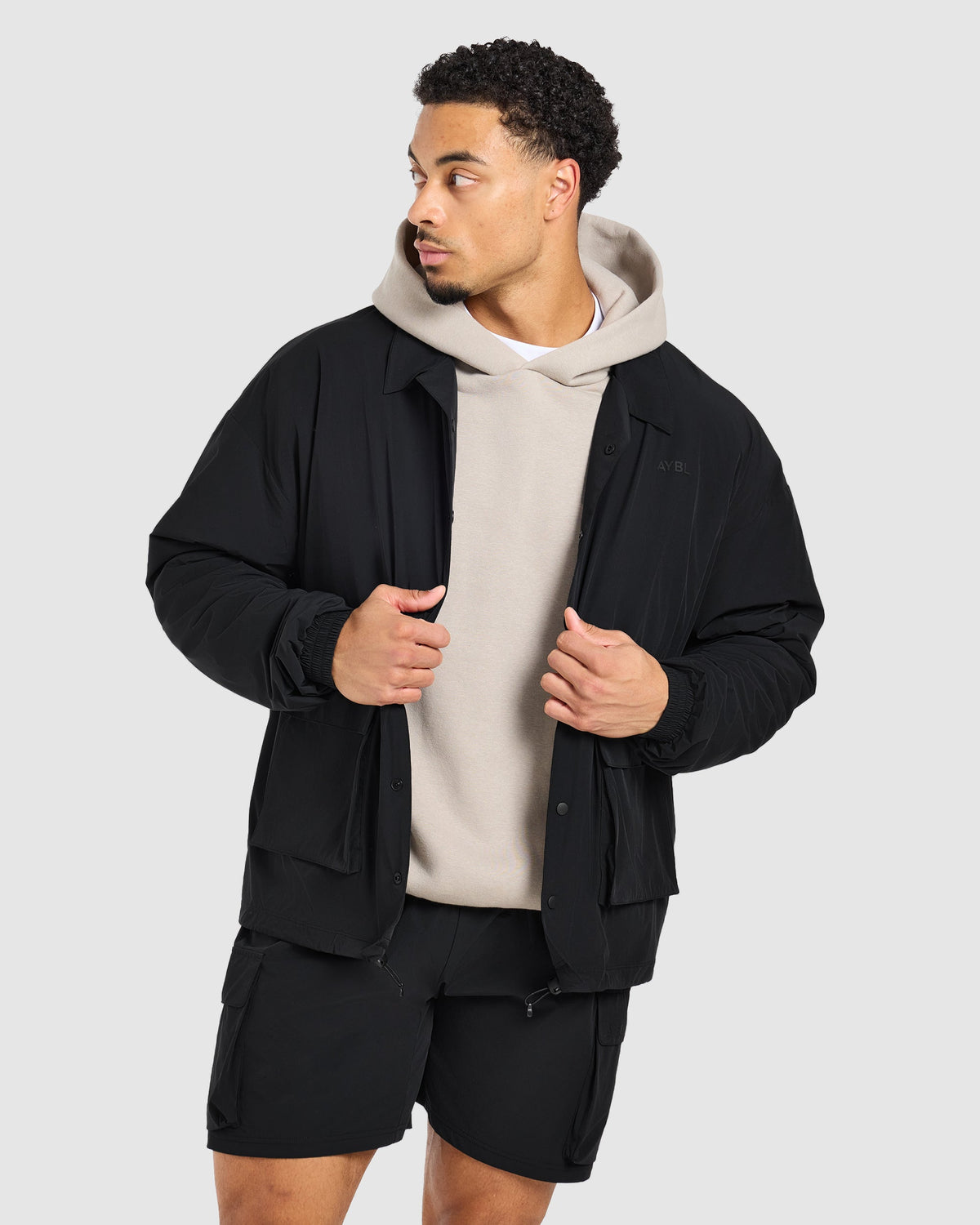 Reform Cargo Jacket - Black