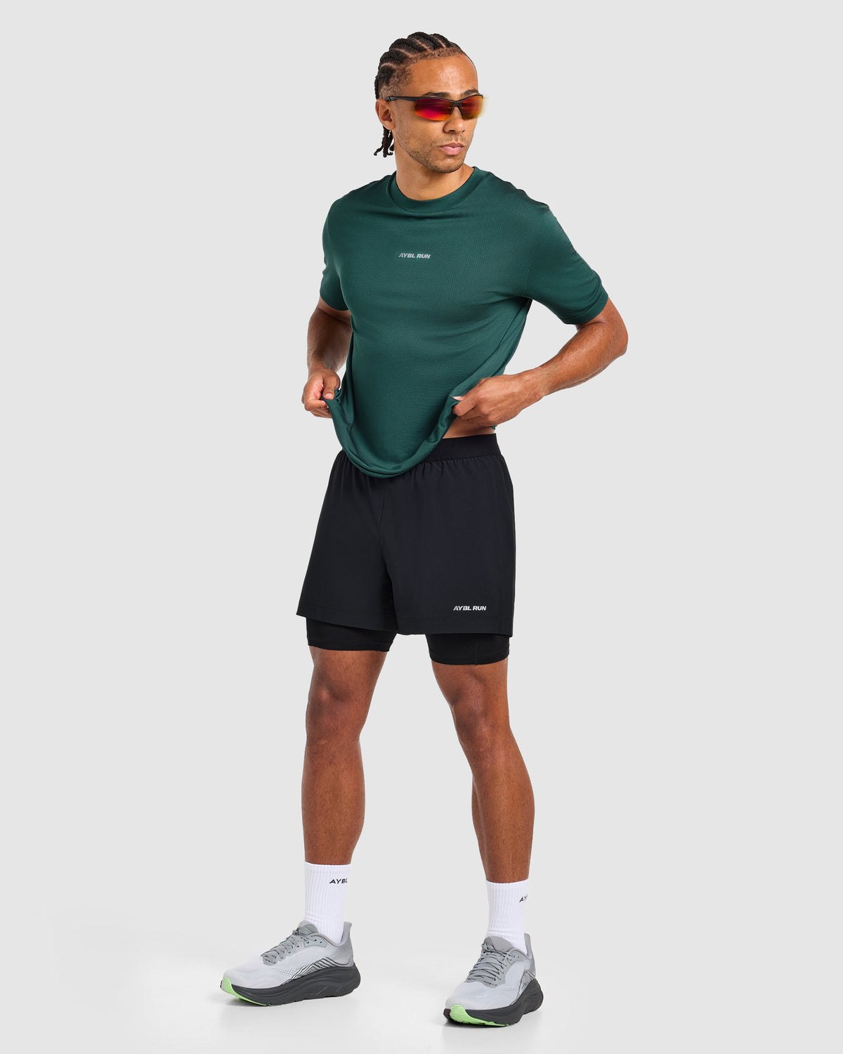Run Seamless T Shirt - Dark Teal