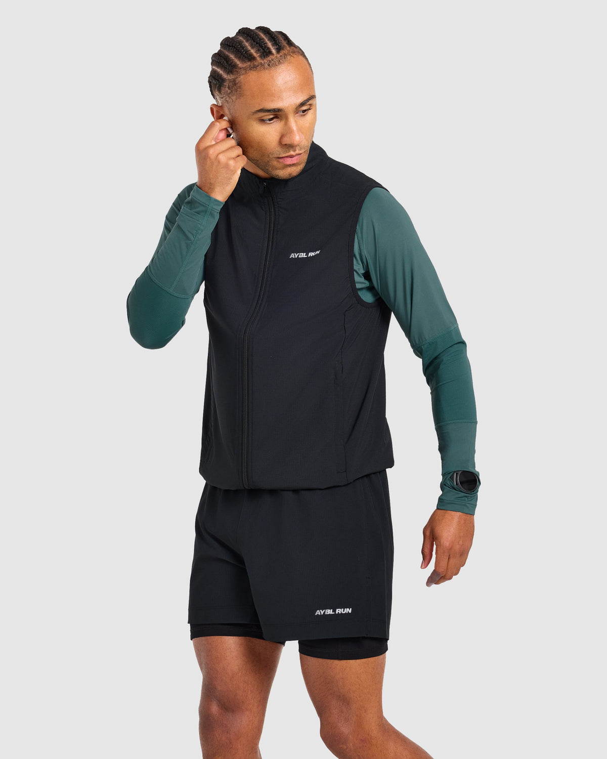 Run Gilet - Black